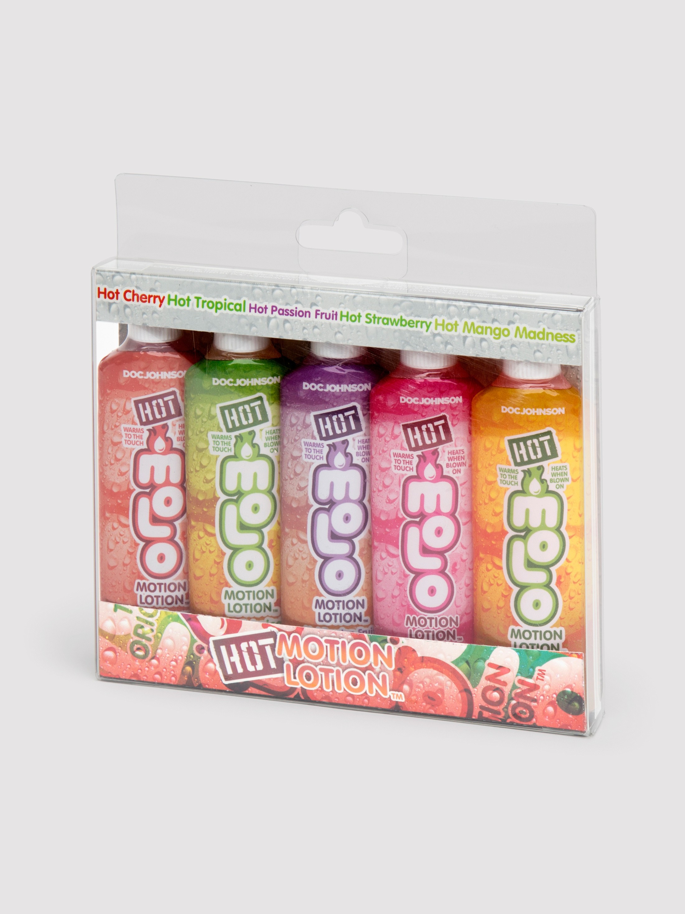 Doc Johnson Hot Motion Lotion Massage Lubricants (5 x 28g), , hi-res