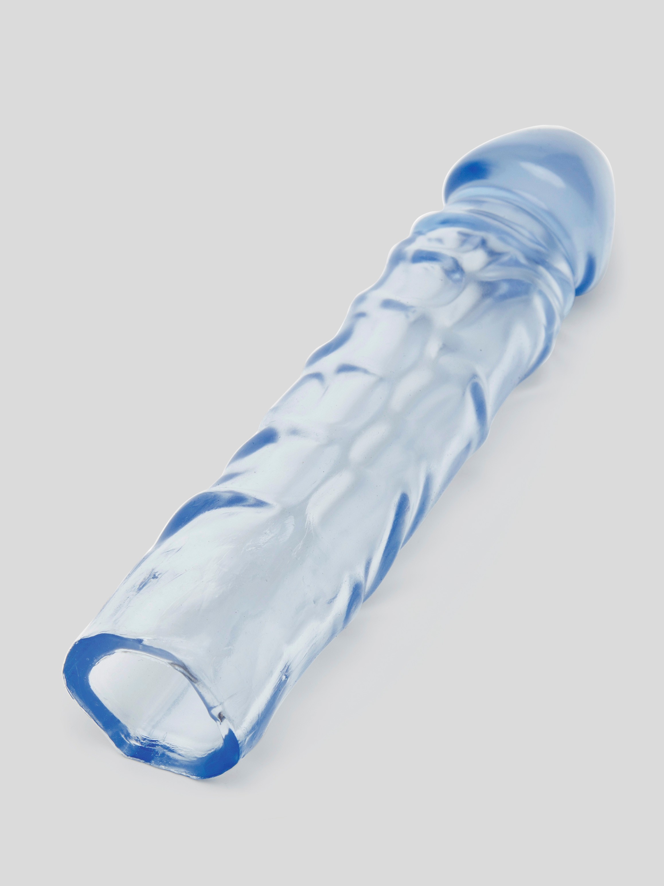 Doc Johnson Big Warhead 8 Inch Penis Sleeve, Clear, hi-res