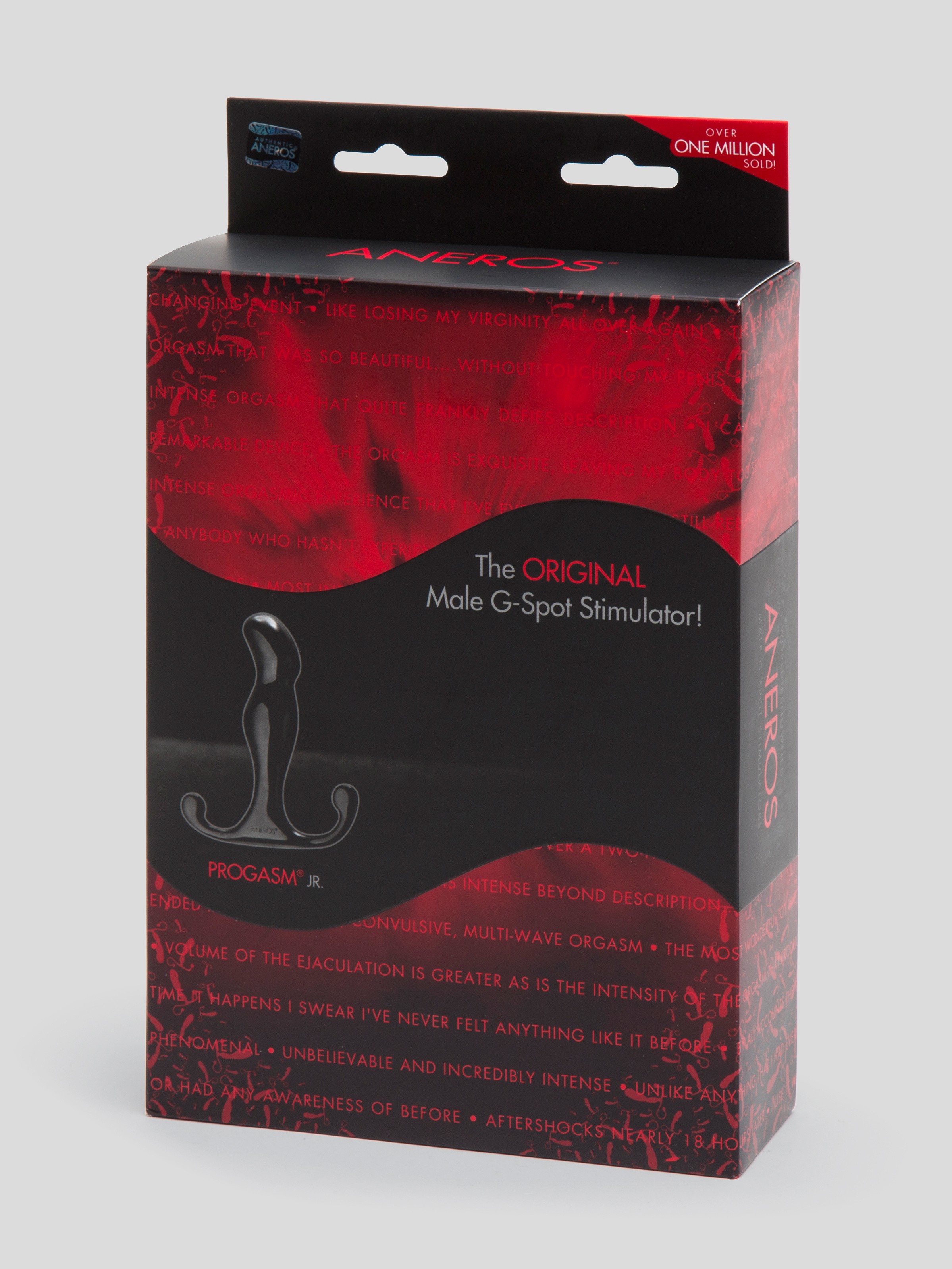 Aneros Progasm Jr. Prostate Massager, Black, hi-res