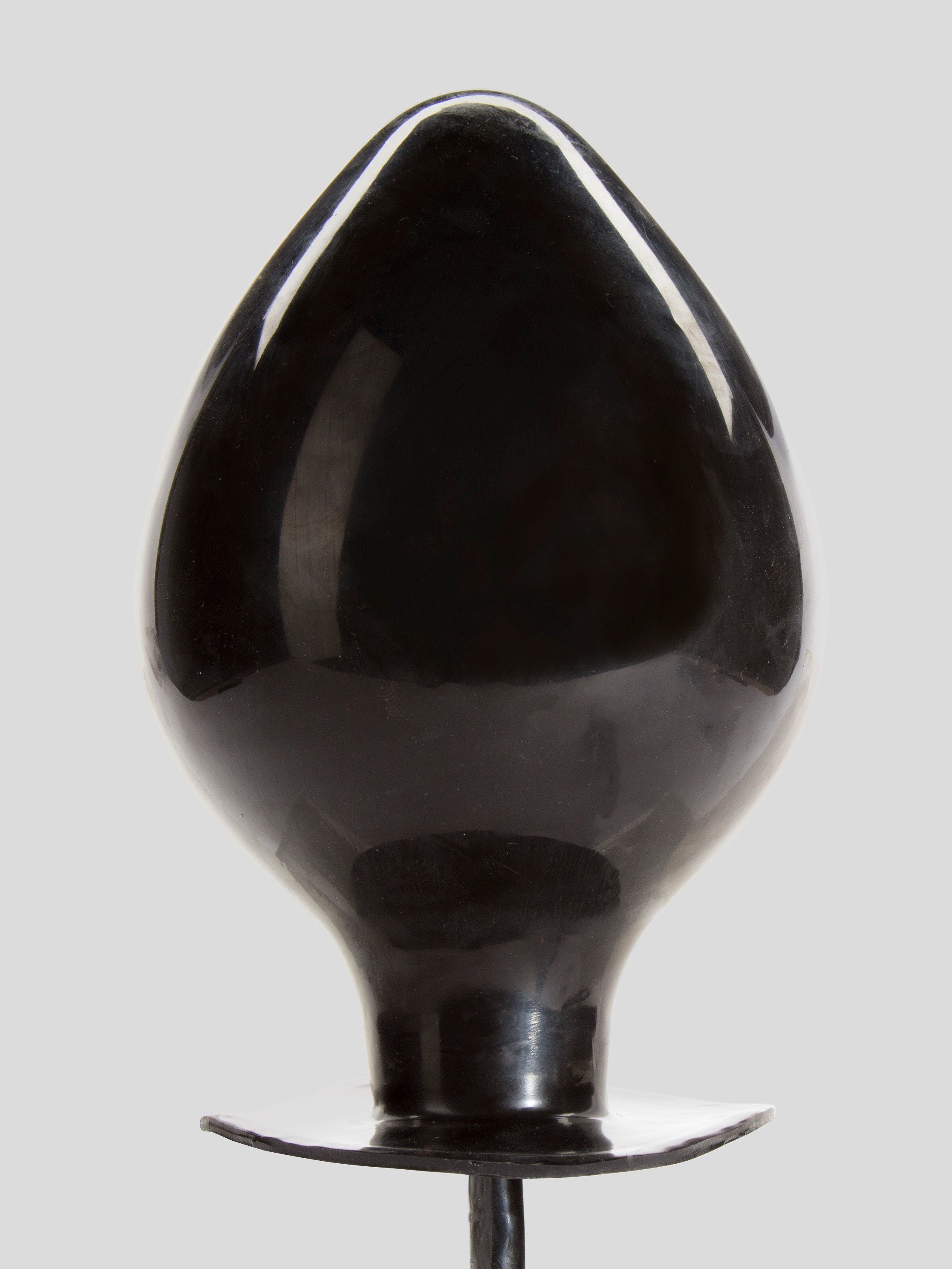 Cock Locker Ace of Spades Extra Large Inflatable Butt Plug 8 Inch, Black, hi-res