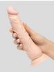 Lifelike Lover Classic Realistic Extra Long Suction Cup Dildo 9 Inch, Flesh Pink, hi-res