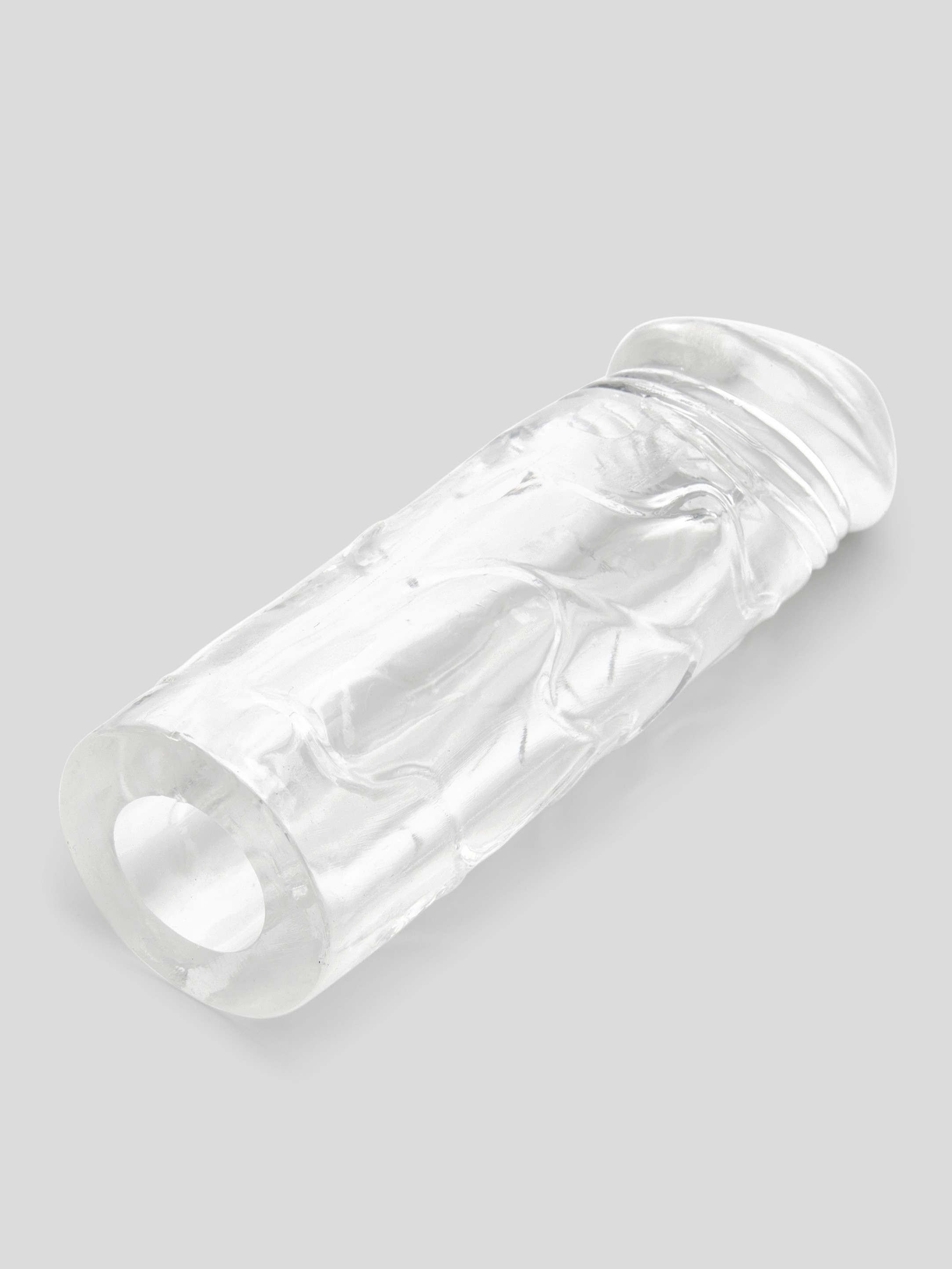 Mega Thick 2 Extra Inches Penis Extender, Clear, hi-res