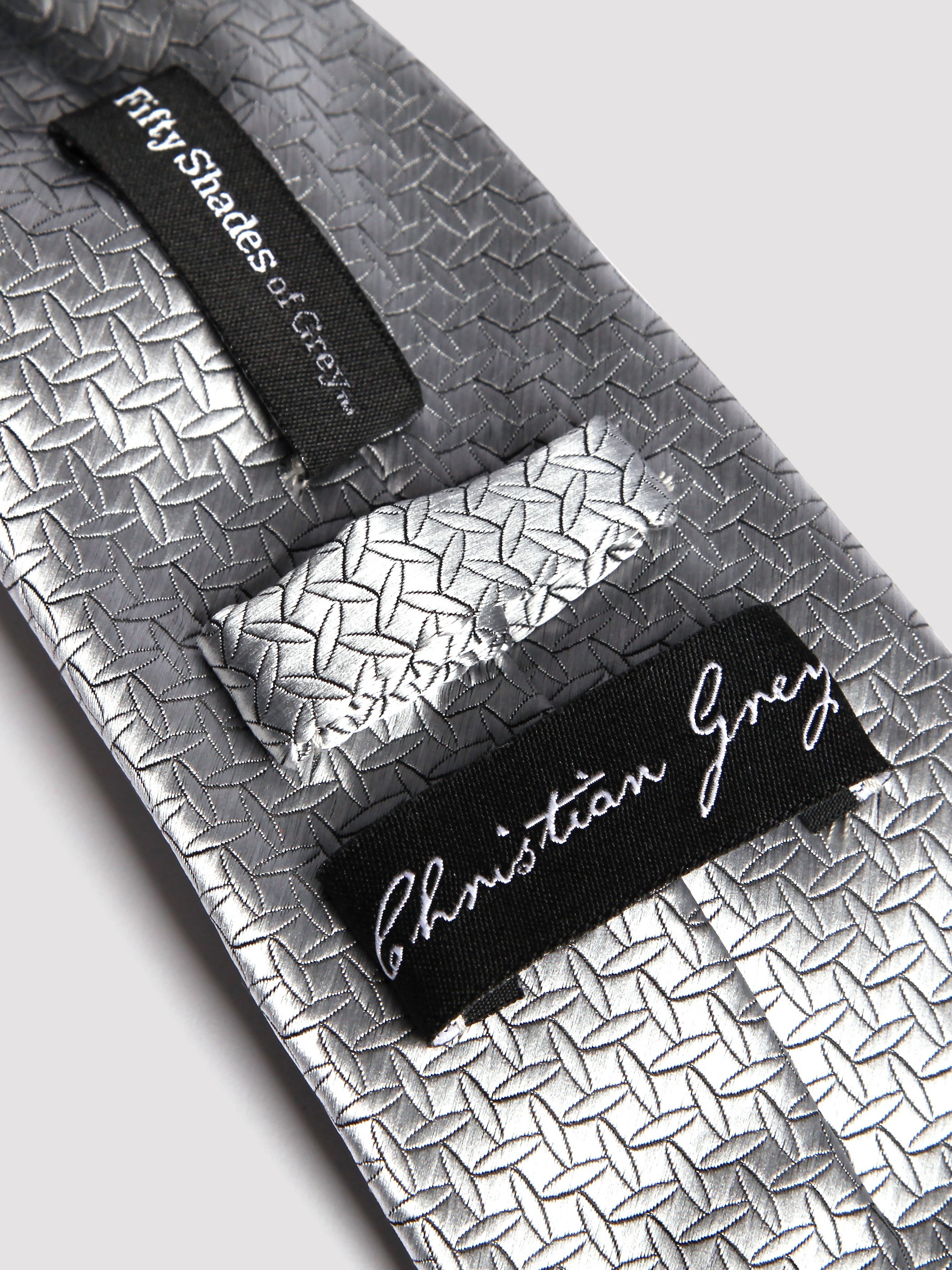 Fifty Shades of Grey Christian Grey's Tie, Silver, hi-res