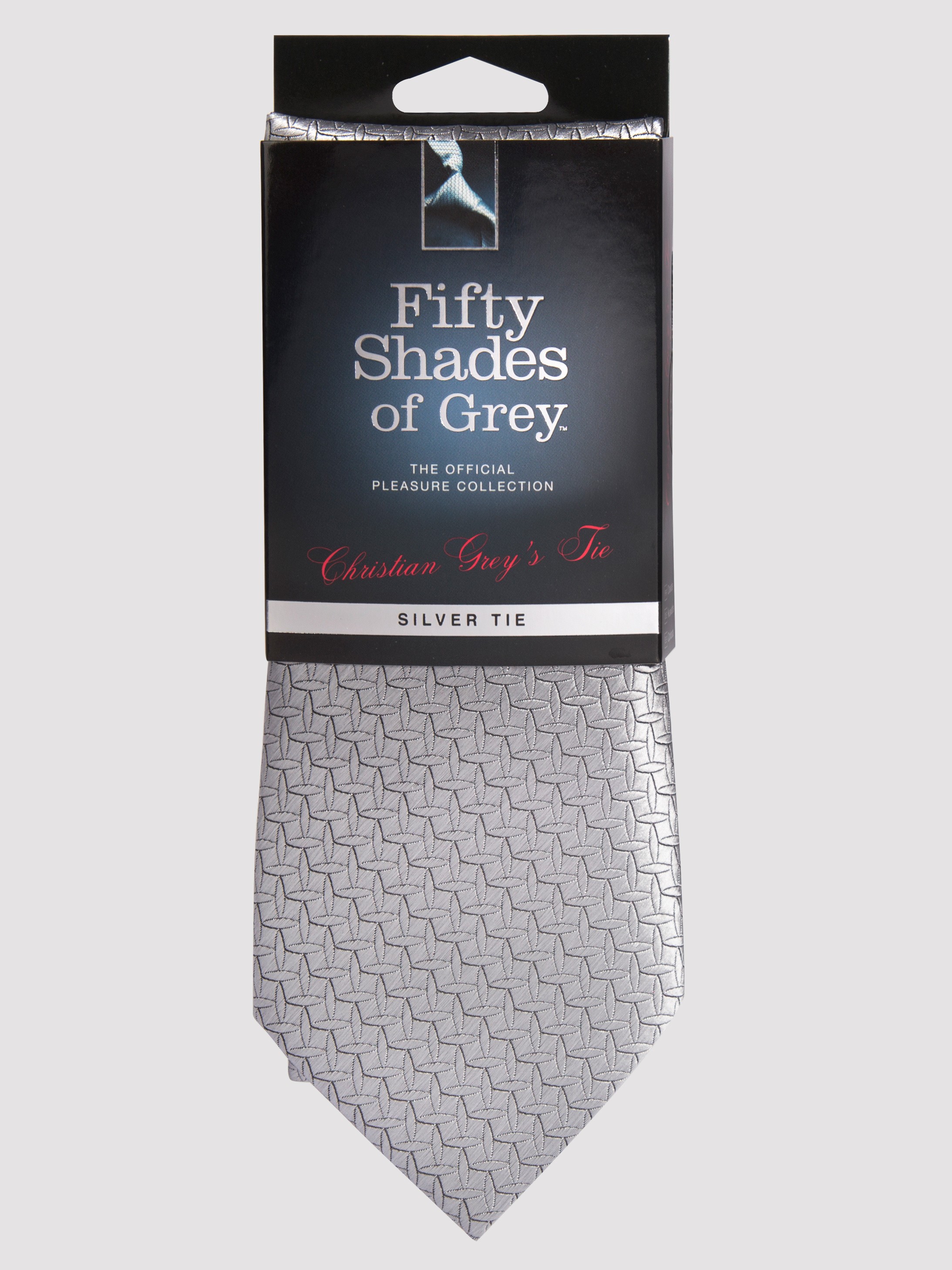 Fifty Shades of Grey Christian Grey's Tie, Silver, hi-res