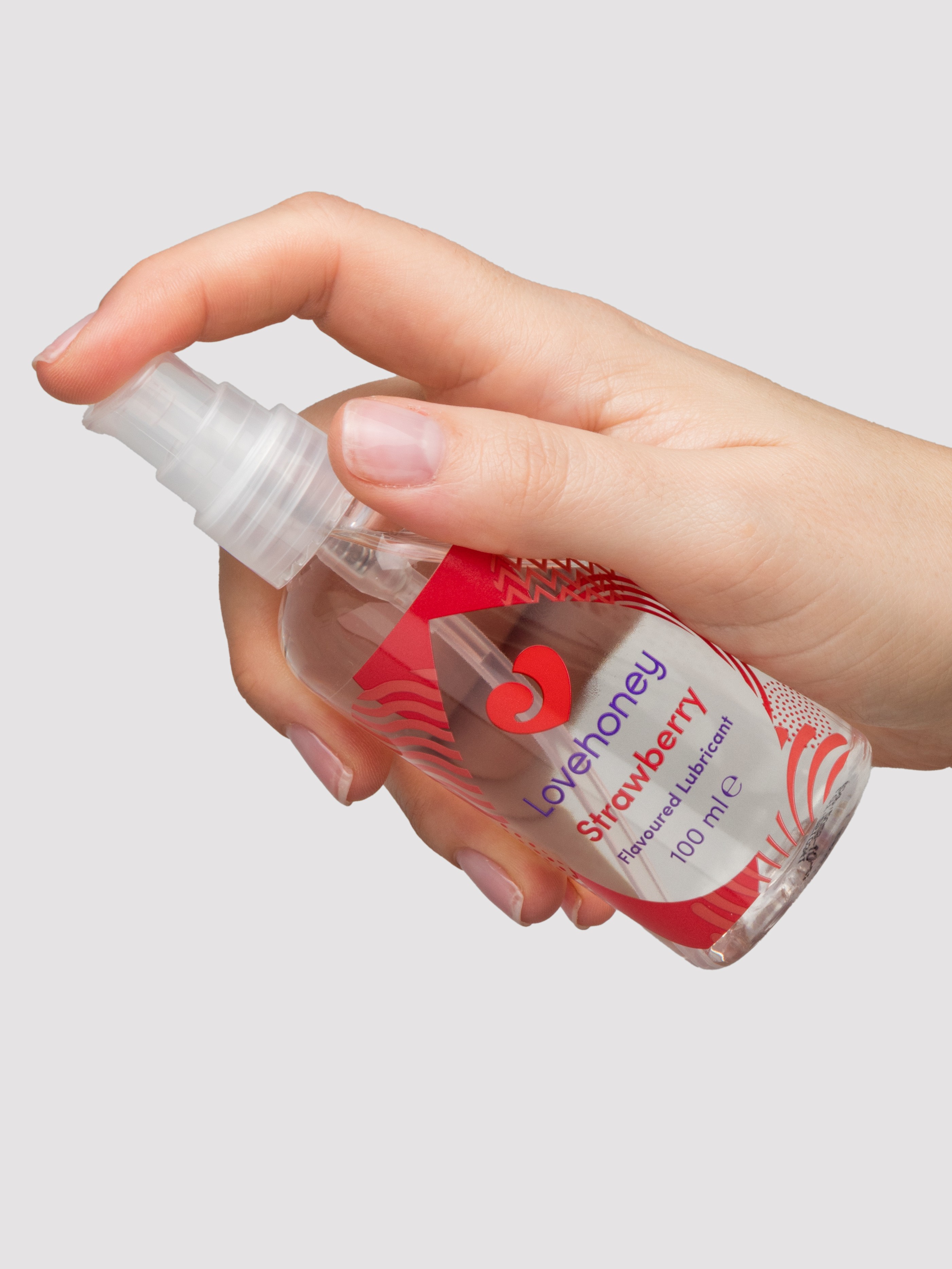 Lovehoney Strawberry Flavoured Lubricant 100ml, , hi-res