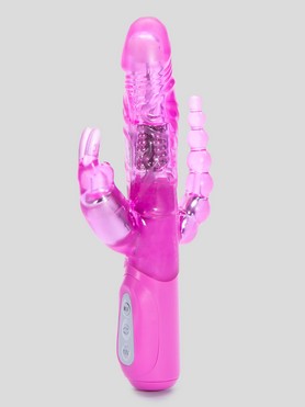 Jessica Rabbit Dildo Porn - Lovehoney Jessica Rabbit 10 Function Triple Rabbit Vibrator - Lovehoney US