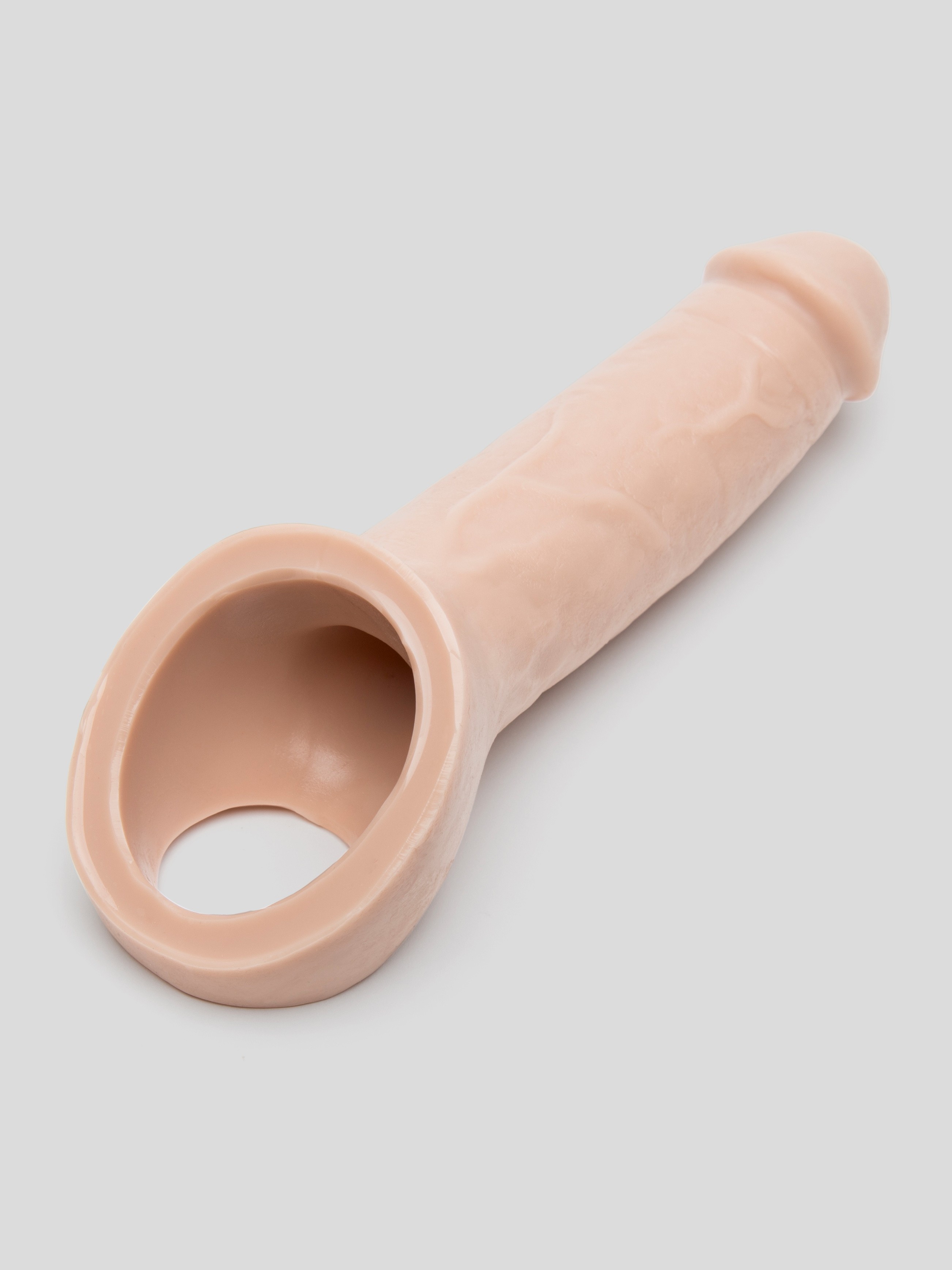 Vixen VixSkin Ride On 6.5 Inch Silicone Penis Extender, Flesh Pink, hi-res