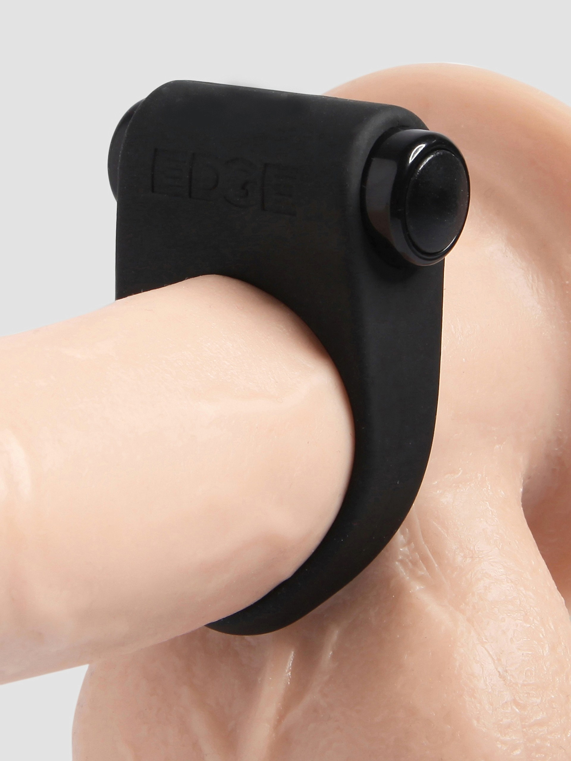 Tracey Cox EDGE Optimum Pleasure Vibrating Stamina Ring, Black, hi-res