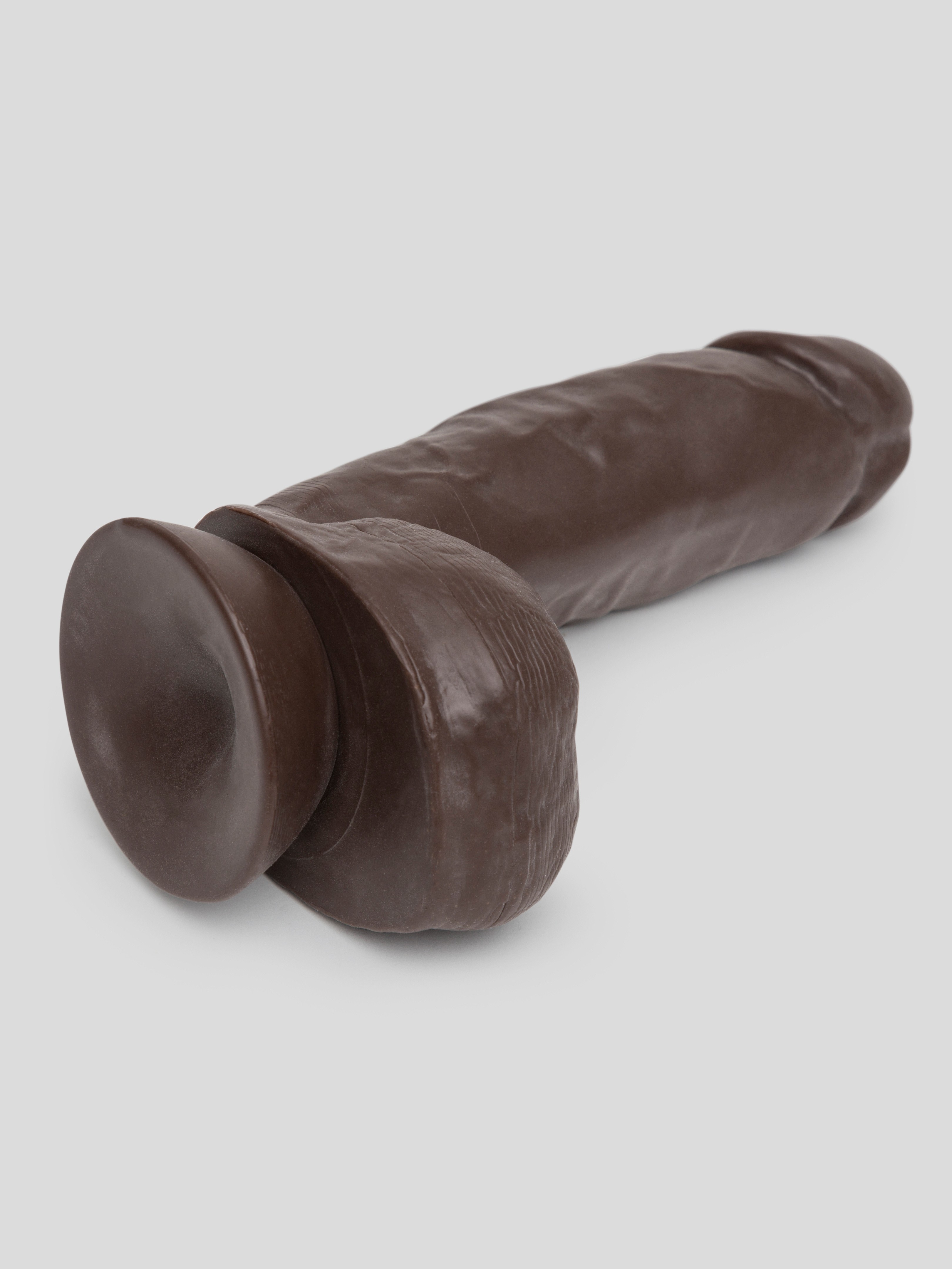 Blush Hard On Realistic Suction Cup Dildo 7 Inch, Flesh Brown, hi-res