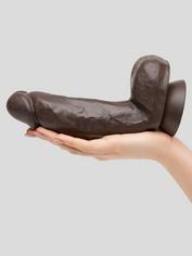 Blush Hard On Realistic Suction Cup Dildo 7 Inch, Flesh Brown, hi-res