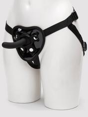 Lovehoney Beginner's Unisex Strap-On Harness Kit with 5 Inch Pegging Dildo, Black, hi-res