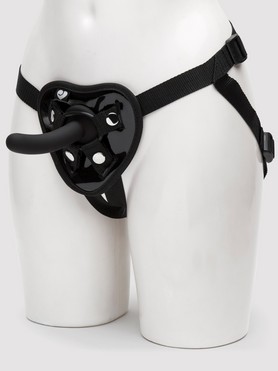 Pegging Strap On Dildo Sex - Lovehoney Beginner's Unisex Strap-On Harness Kit with 5 Inch Pegging Dildo  - Lovehoney