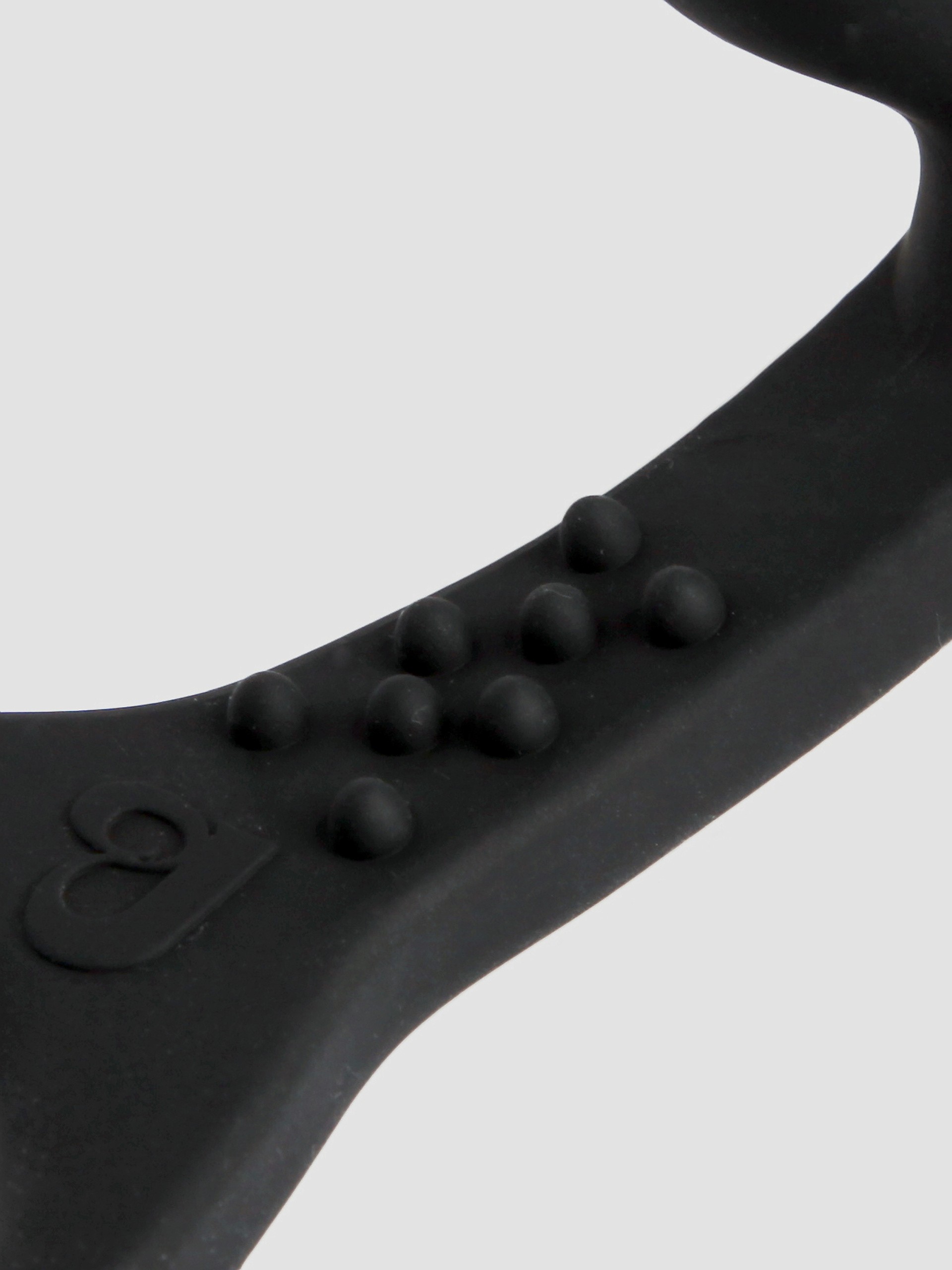 Rocks Off Ro-Zen 7 Function Double Cock Ring and Vibrating Butt Plug, Black, hi-res