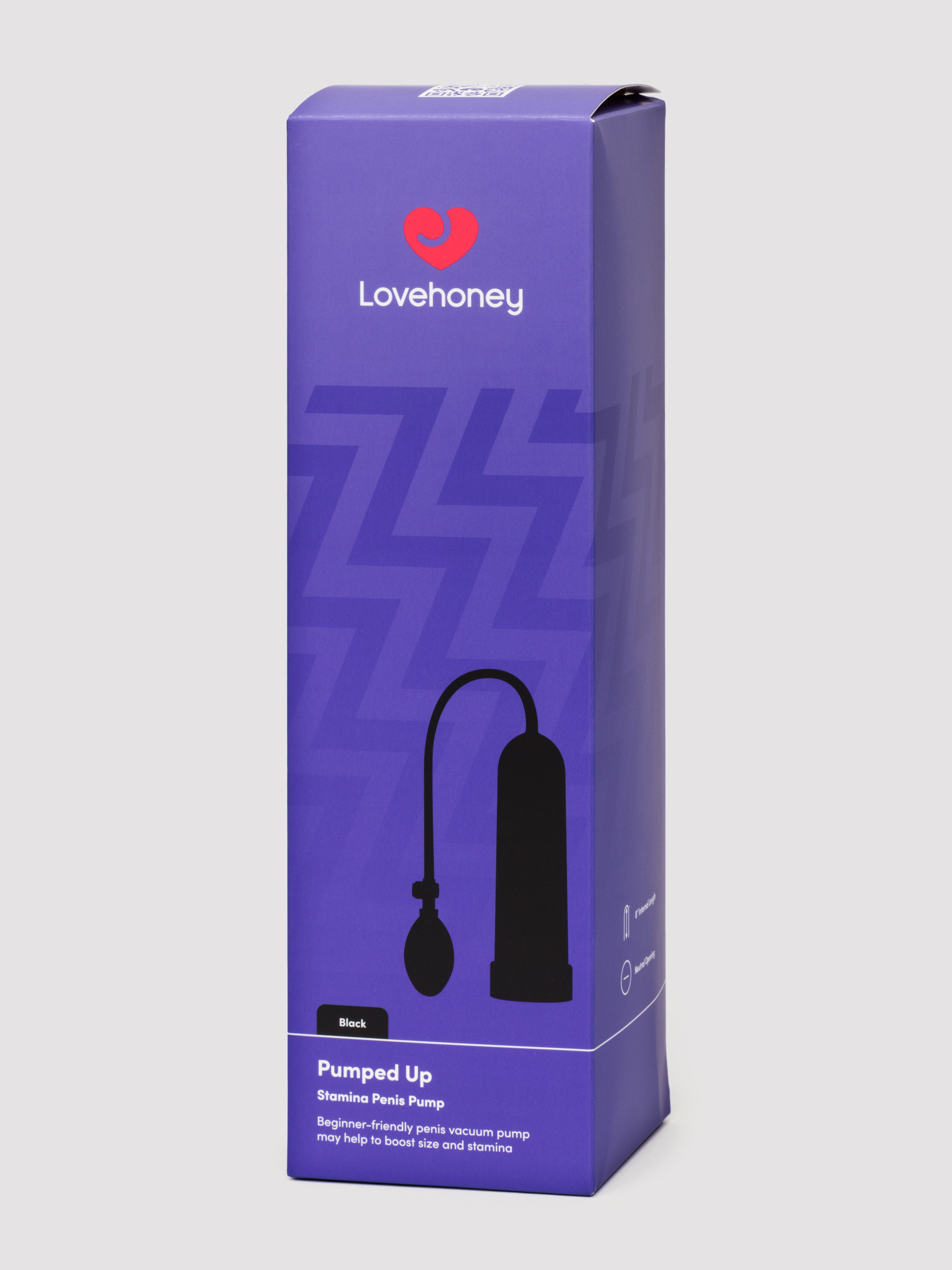 Lovehoney Stamina Penis Pump 8 Inch, Clear, hi-res