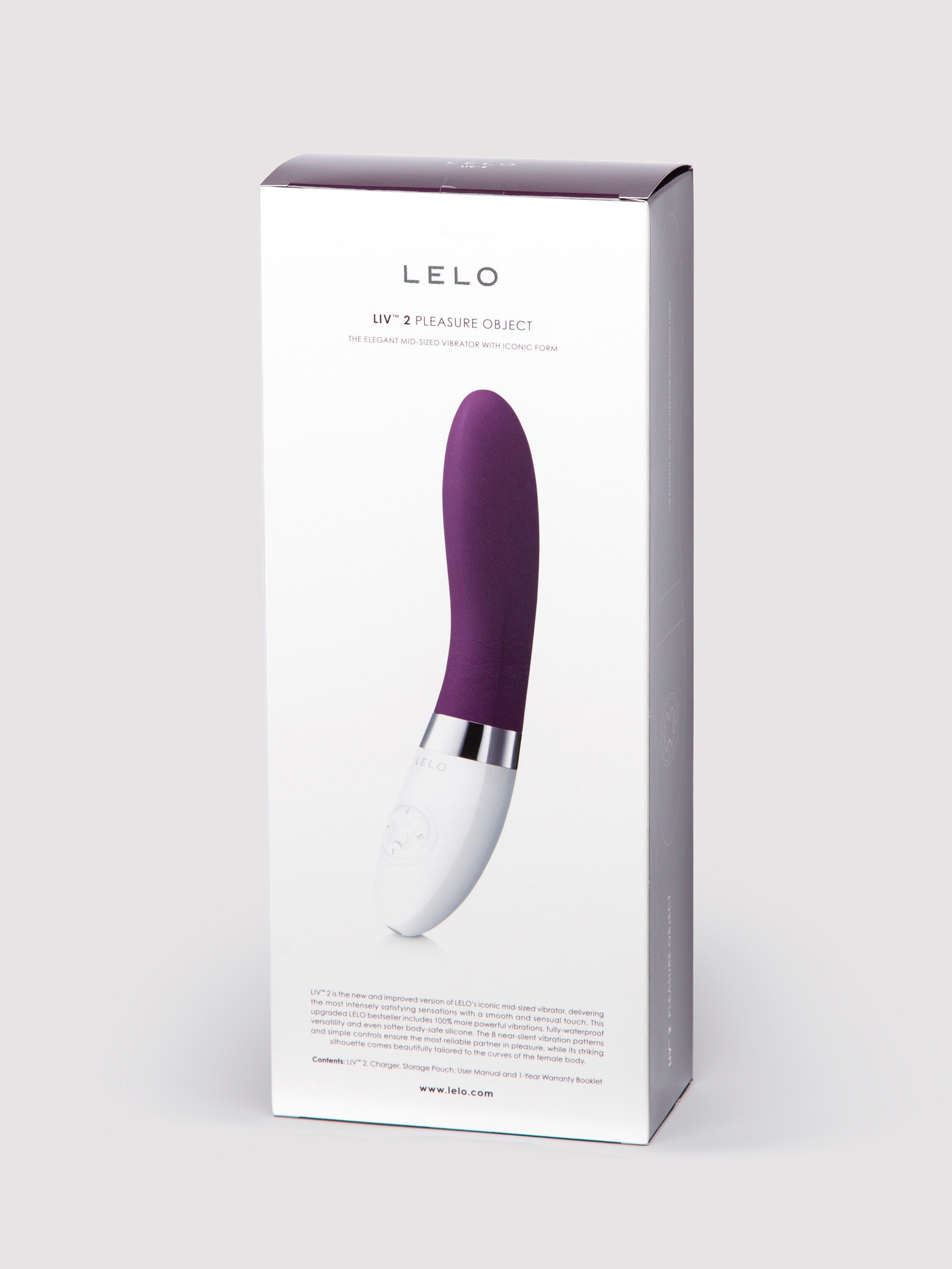 Lelo Liv 2 Luxury Rechargeable Vibrator, Purple, hi-res