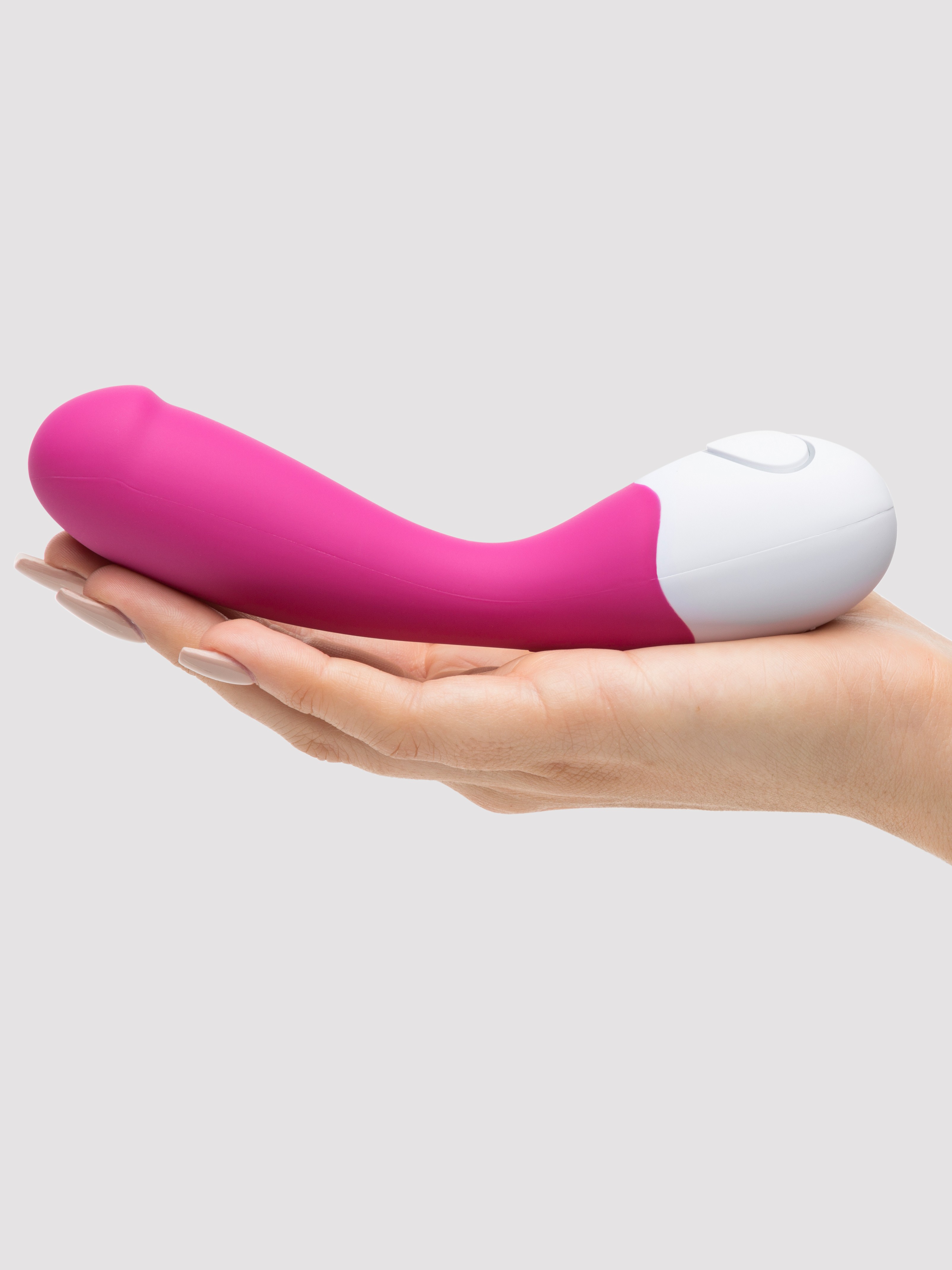 OhMiBod Cuddle Rechargeable G-Spot Vibrator, Pink, hi-res