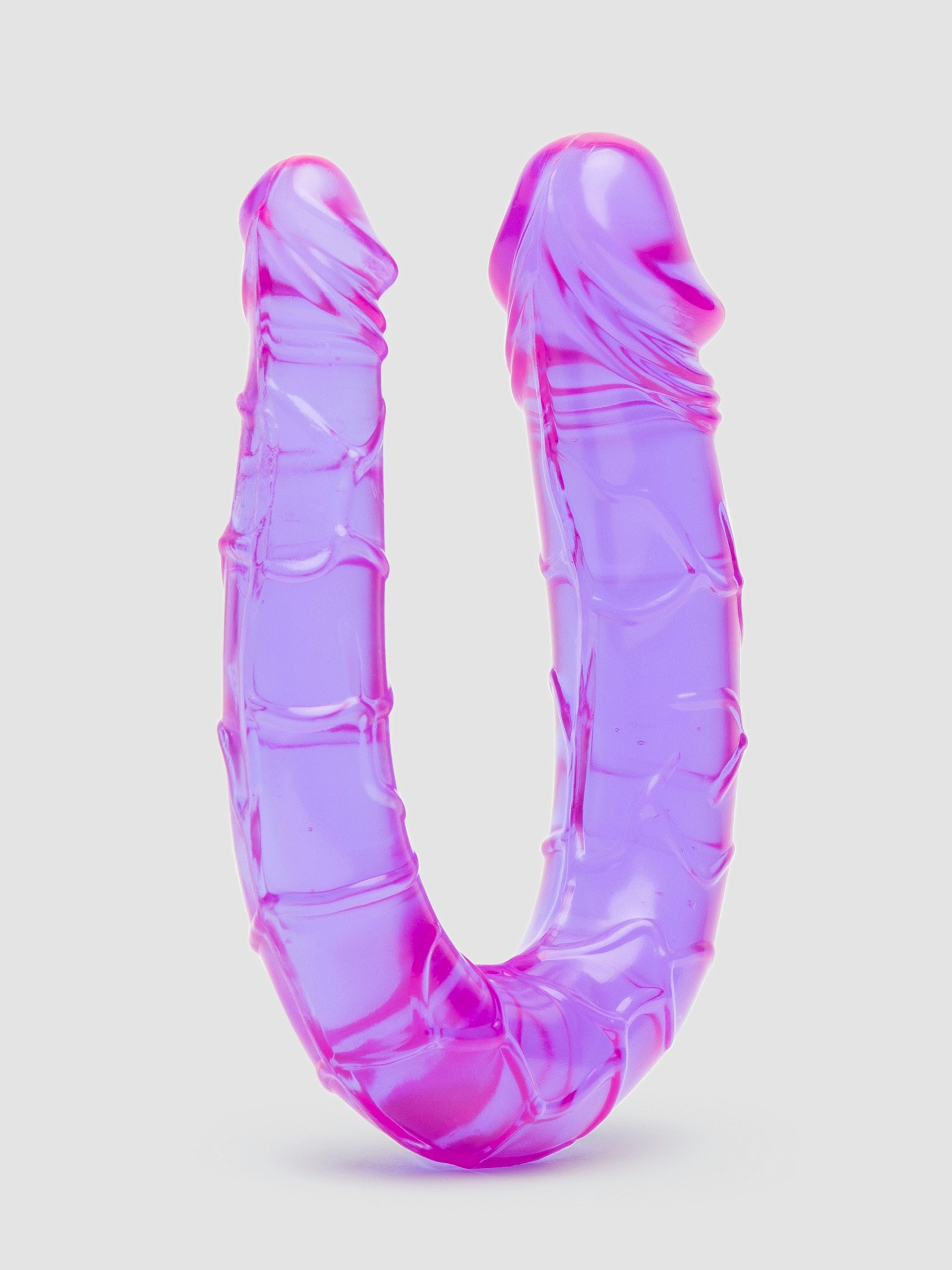 BASICS Mini Double Penetration Dildo, Purple, hi-res