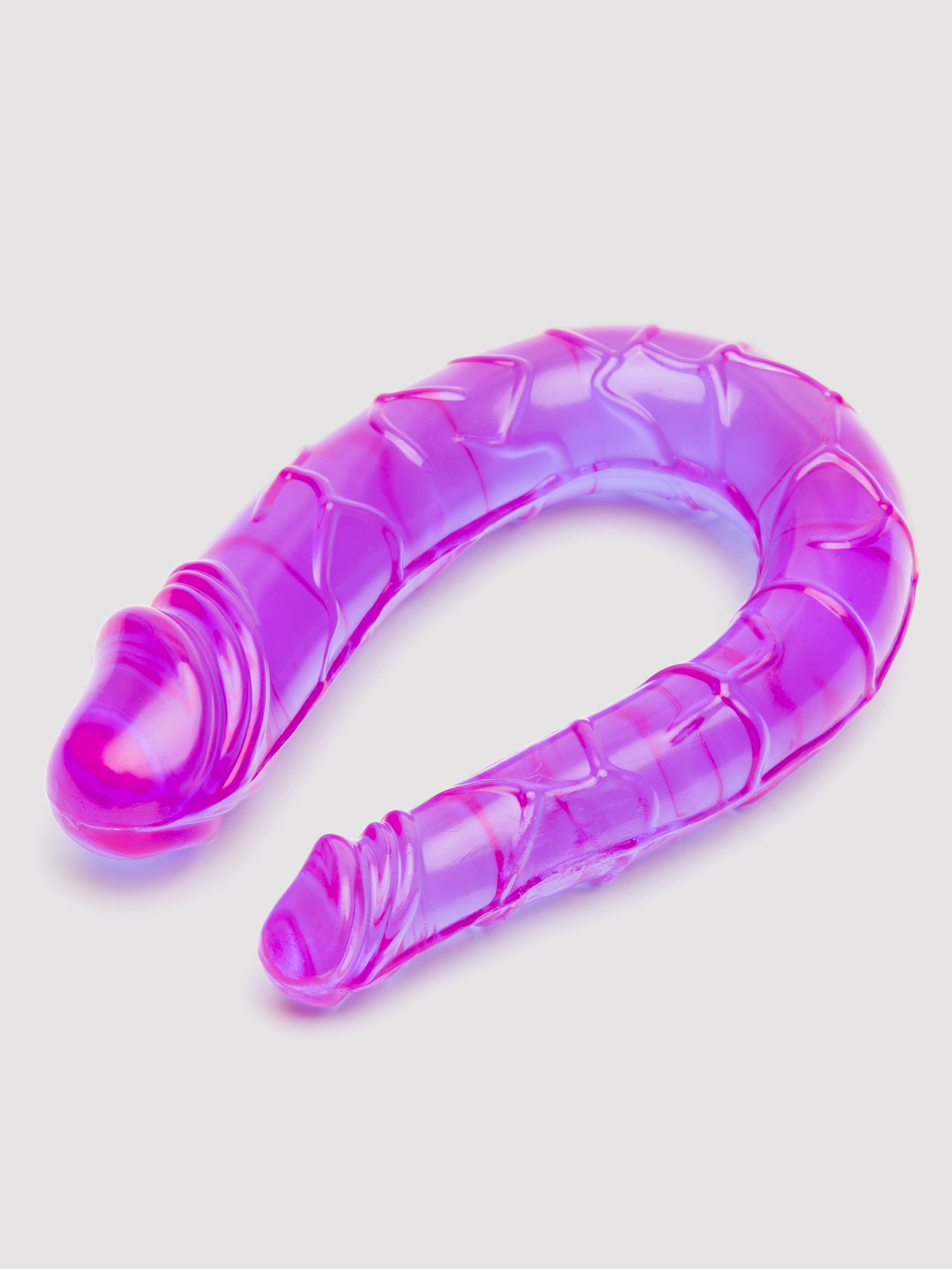BASICS Mini Double Penetration Dildo, Purple, hi-res