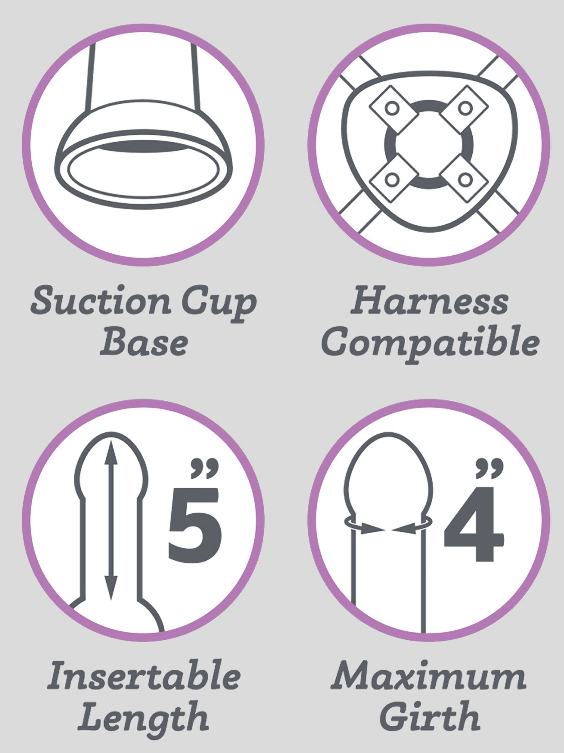 Lifelike Lover Luxe Realistic Silicone Dildo 6 Inch, Pink, hi-res