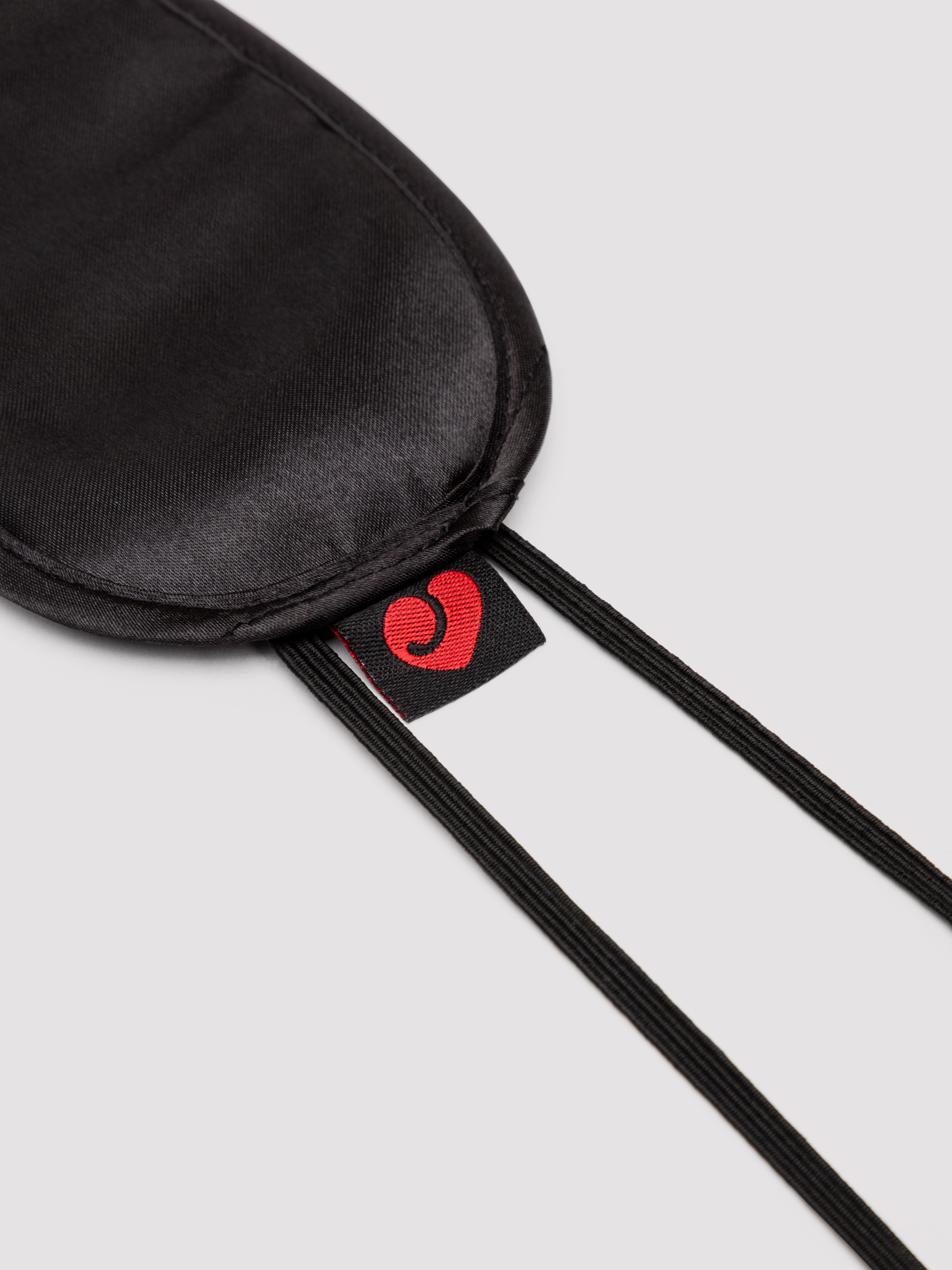 Lovehoney Oh! Satin Blindfold, Black, hi-res