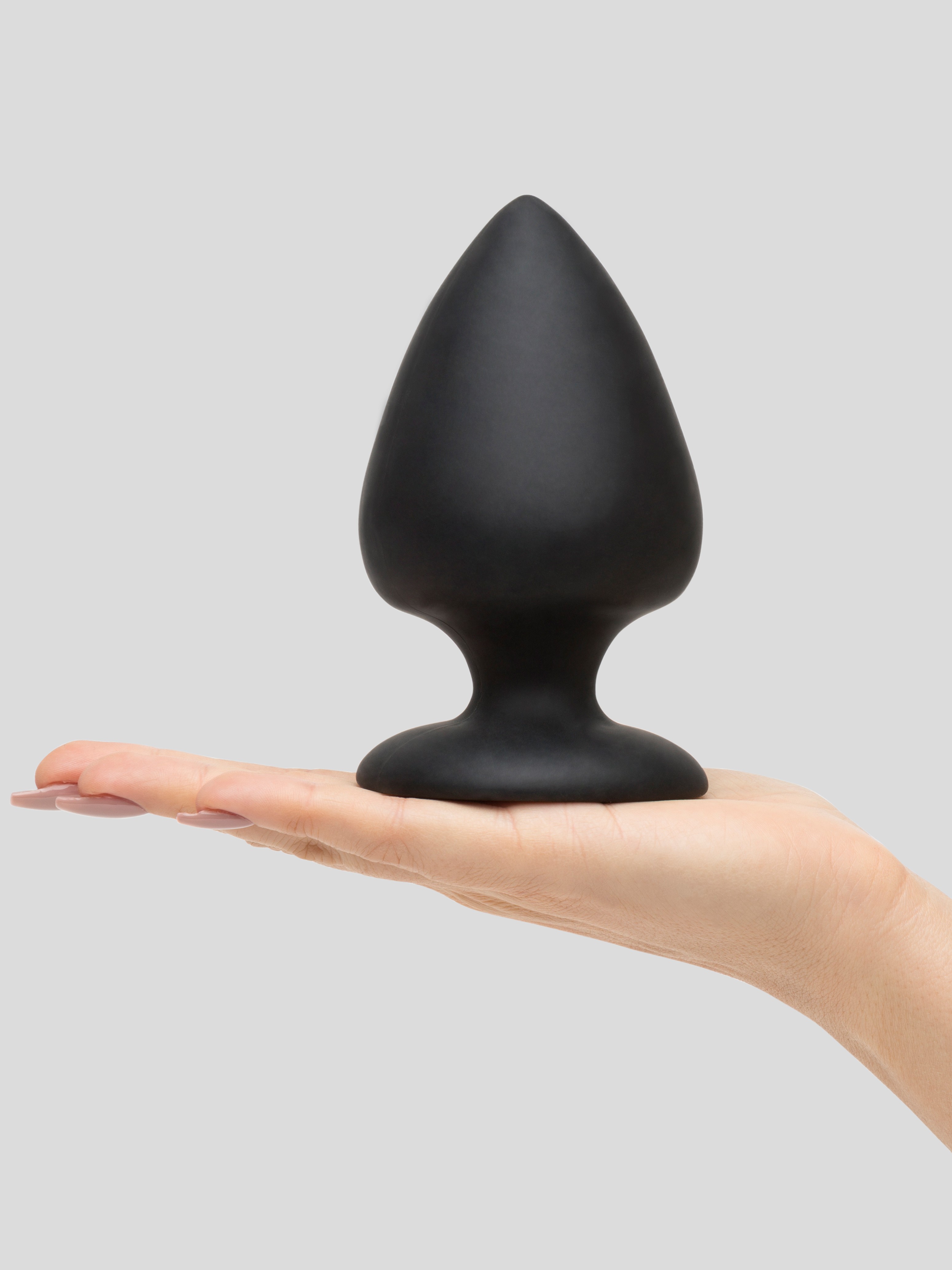 Colt XL Big Boy Large Silicone Butt Plug 4.5 Inch, Black, hi-res