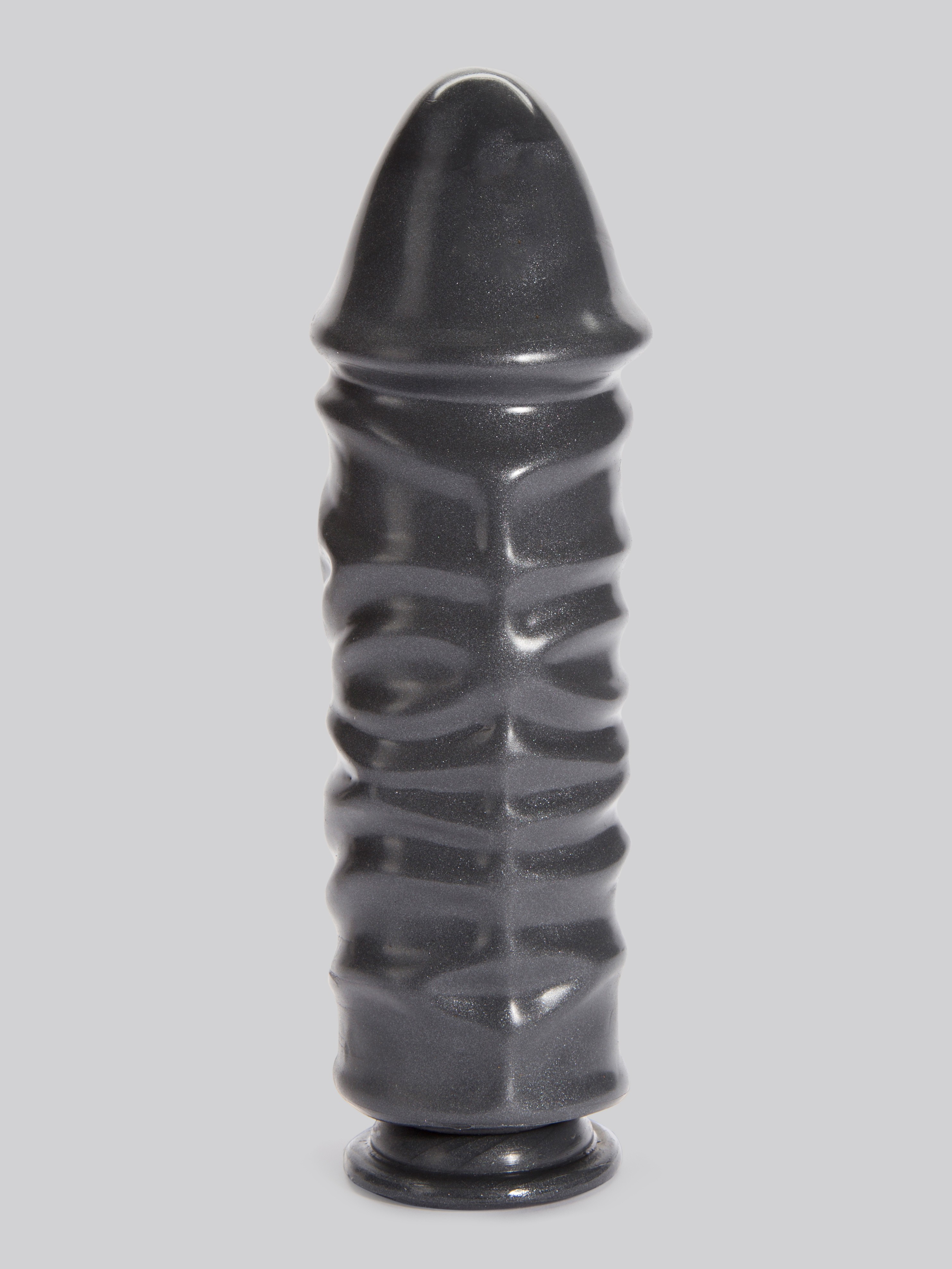 Doc Johnson American Bombshell Huge Realistic Suction Cup Dildo, Black, hi-res