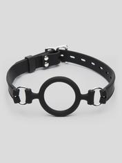 DOMINIX Deluxe Silicone O-Ring Gag, Black, hi-res
