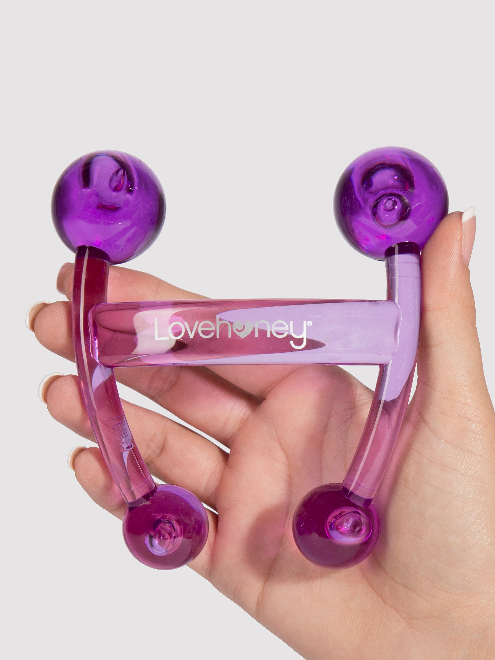 Lovehoney Oh! Purple Sensual Body Massager, Purple, hi-res