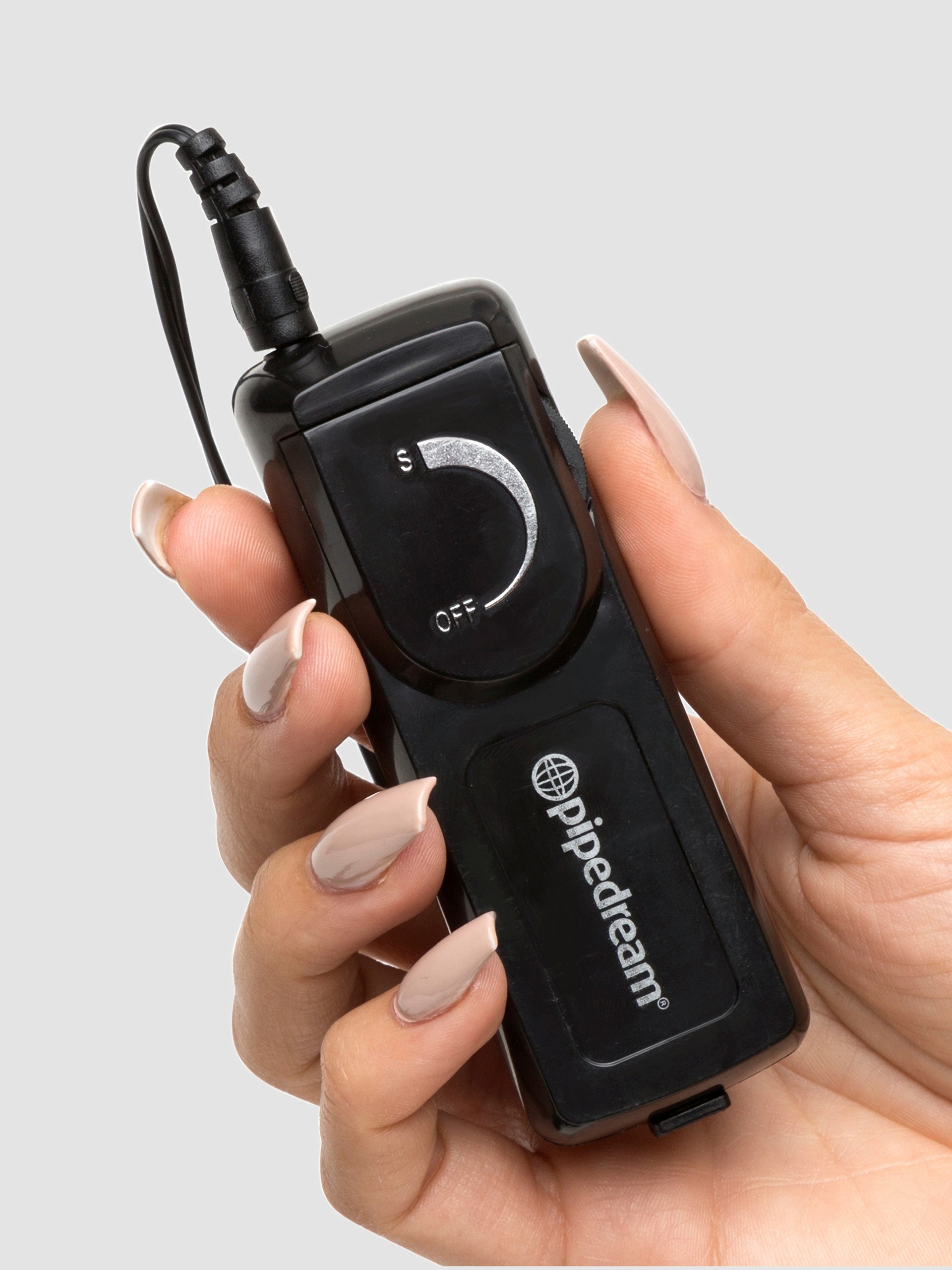 Fetish Fantasy Double Delight Vibrating Double Dildo Strap-On Set, Black, hi-res