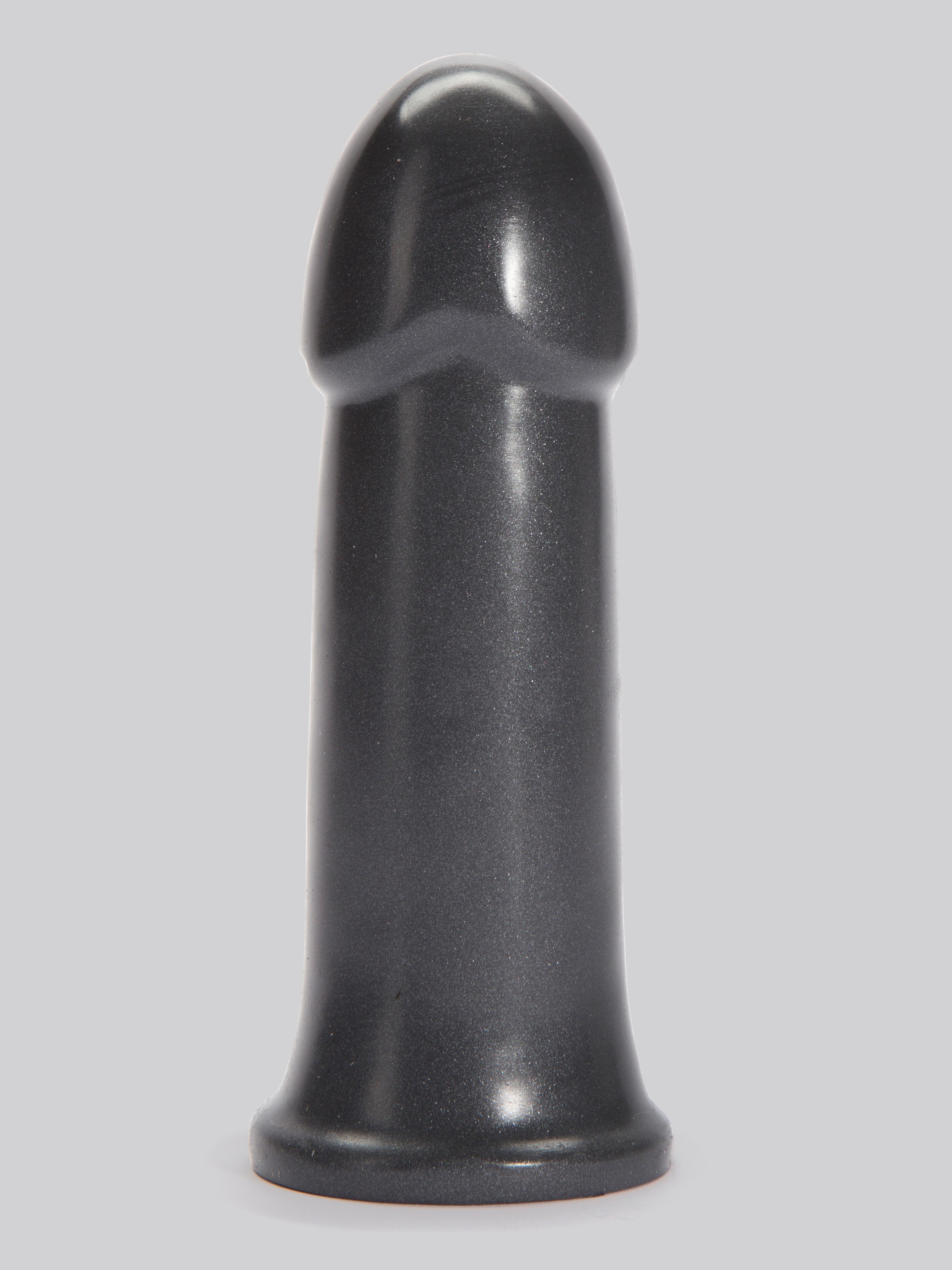 Doc Johnson American Bombshell B-7 Torpedo Large Dildo, Black, hi-res
