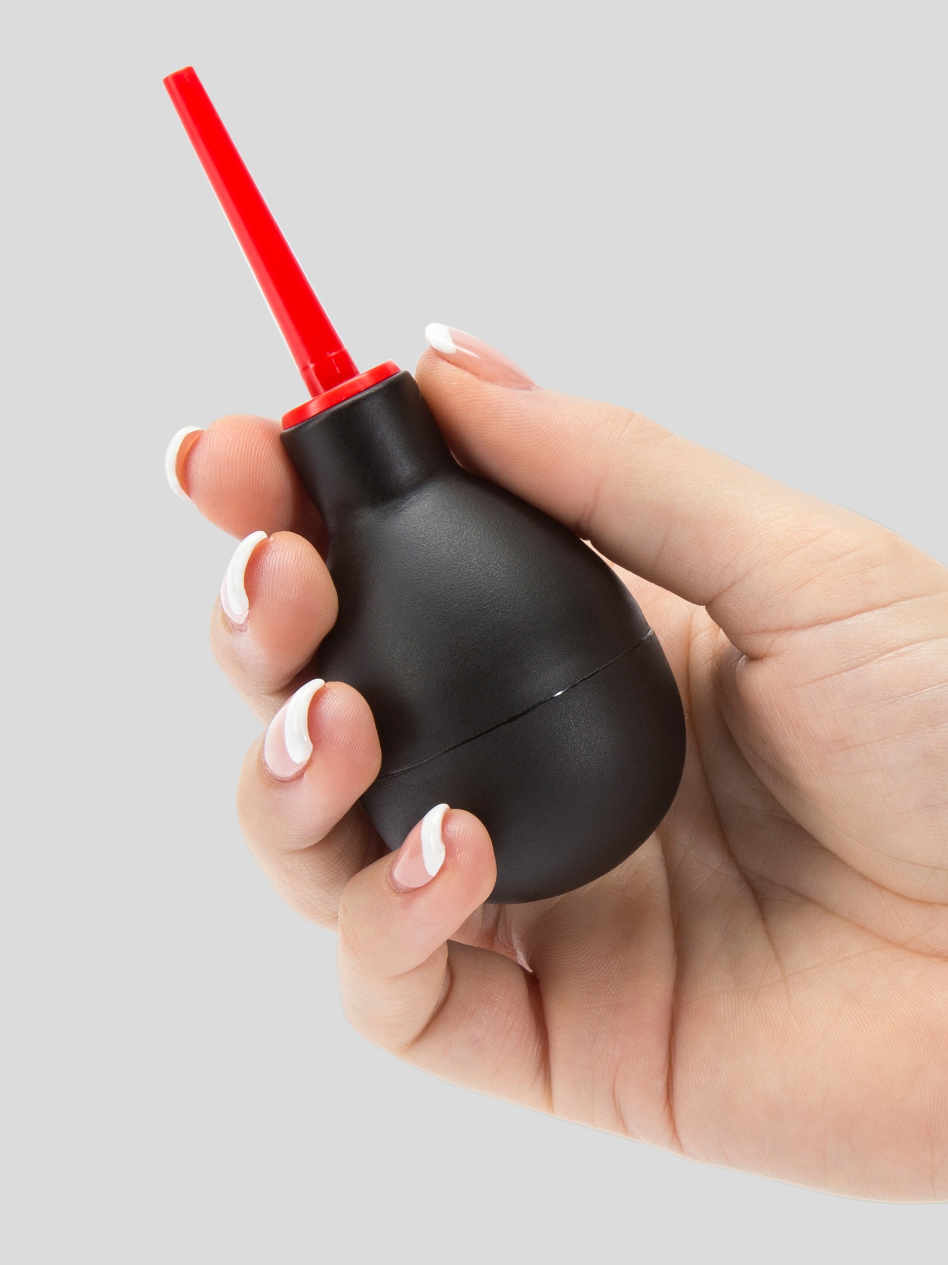 Mini Anal Douche Travel Kit 30ml, Black, hi-res