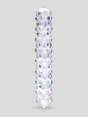 Lovehoney Nubby Textured Sensual Glass Dildo, Purple, hi-res