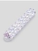 Lovehoney Nubby Textured Sensual Glass Dildo, Purple, hi-res