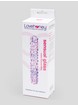 Lovehoney Nubby Textured Sensual Glass Dildo, Purple, hi-res
