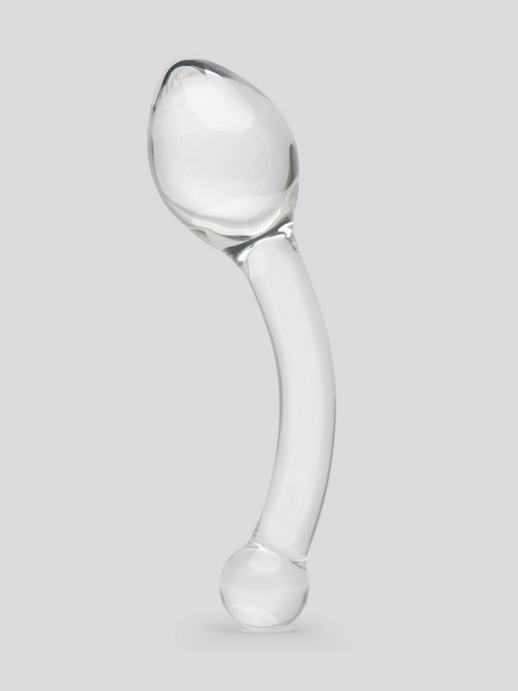 Glasses anal dildo