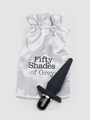 Fifty Shades of Grey Delicious Fullness Vibrating Butt Plug 3.5 Inch, Grey, hi-res