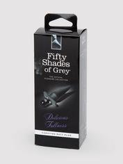 Fifty Shades of Grey Delicious Fullness Vibrating Butt Plug 3.5 Inch, Grey, hi-res