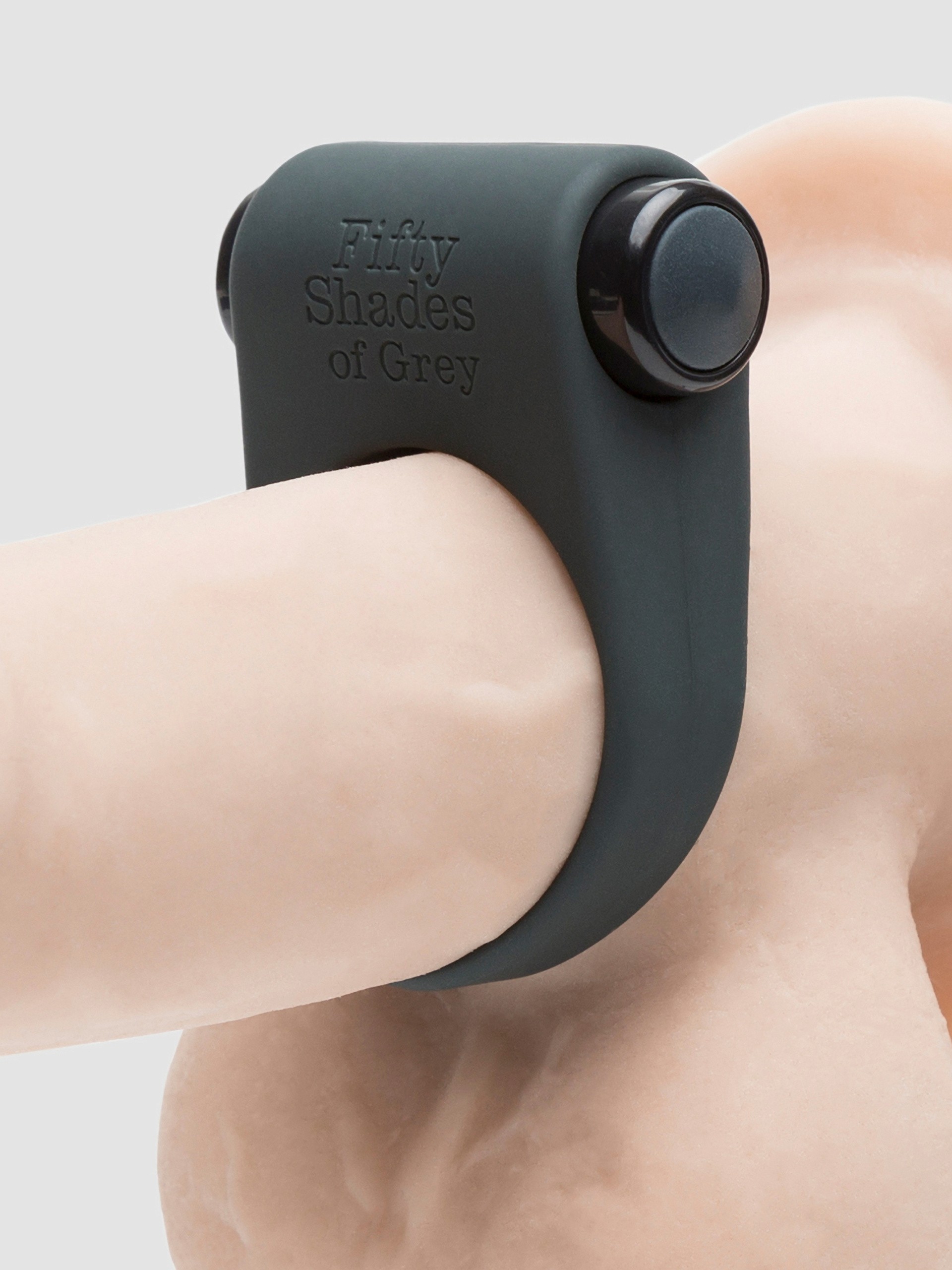 Fifty Shades of Grey Feel it Baby! Vibrating Cock Ring, Grey, hi-res