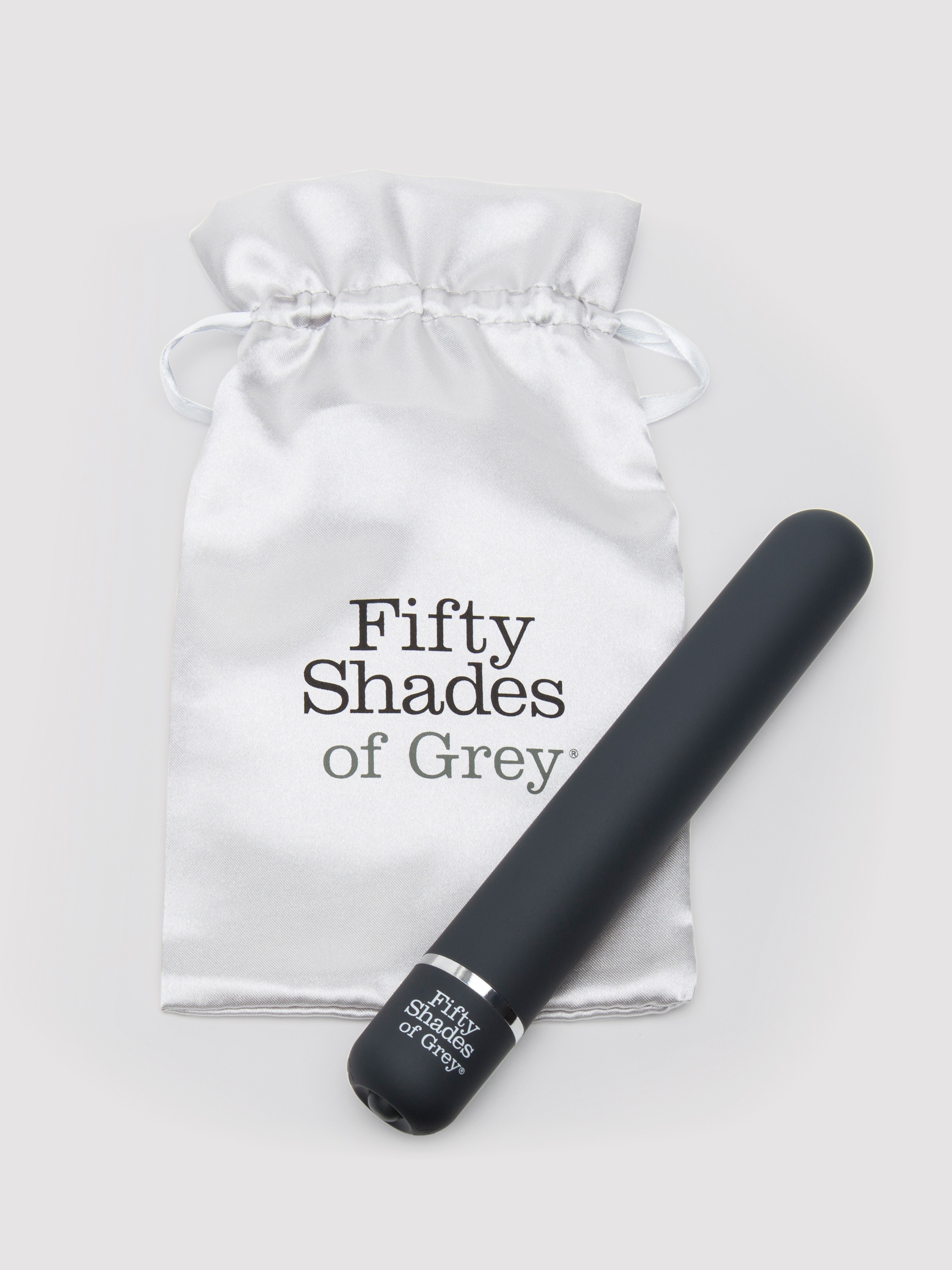 Fifty Shades of Grey Charlie Tango Classic Vibrator 6 Inch, Grey, hi-res