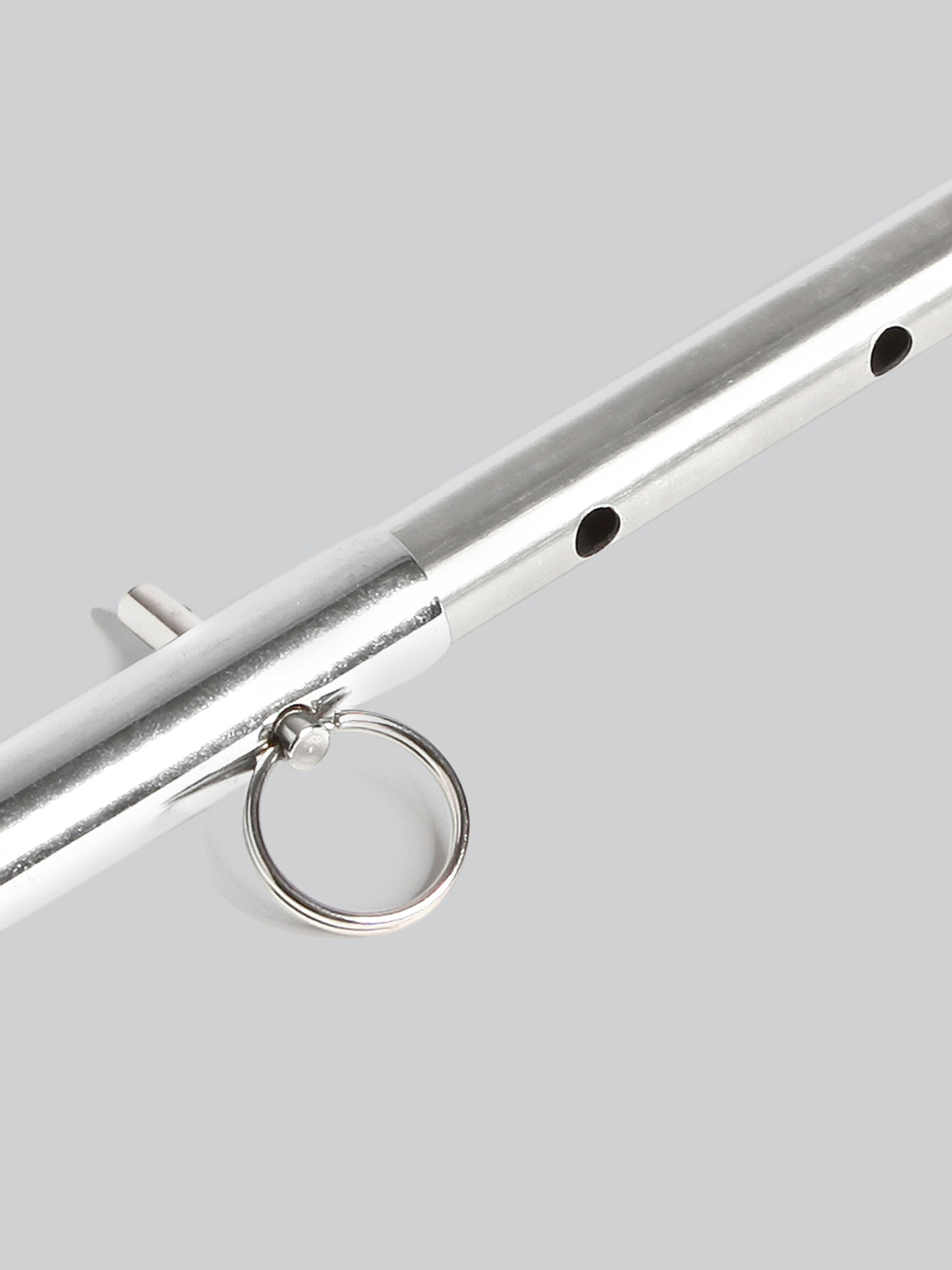 Bondage Boutique Expandable Spreader Bar, Silver, hi-res