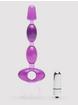 BASICS Vibrating Anal Beads 6.5 Inch, Purple, hi-res