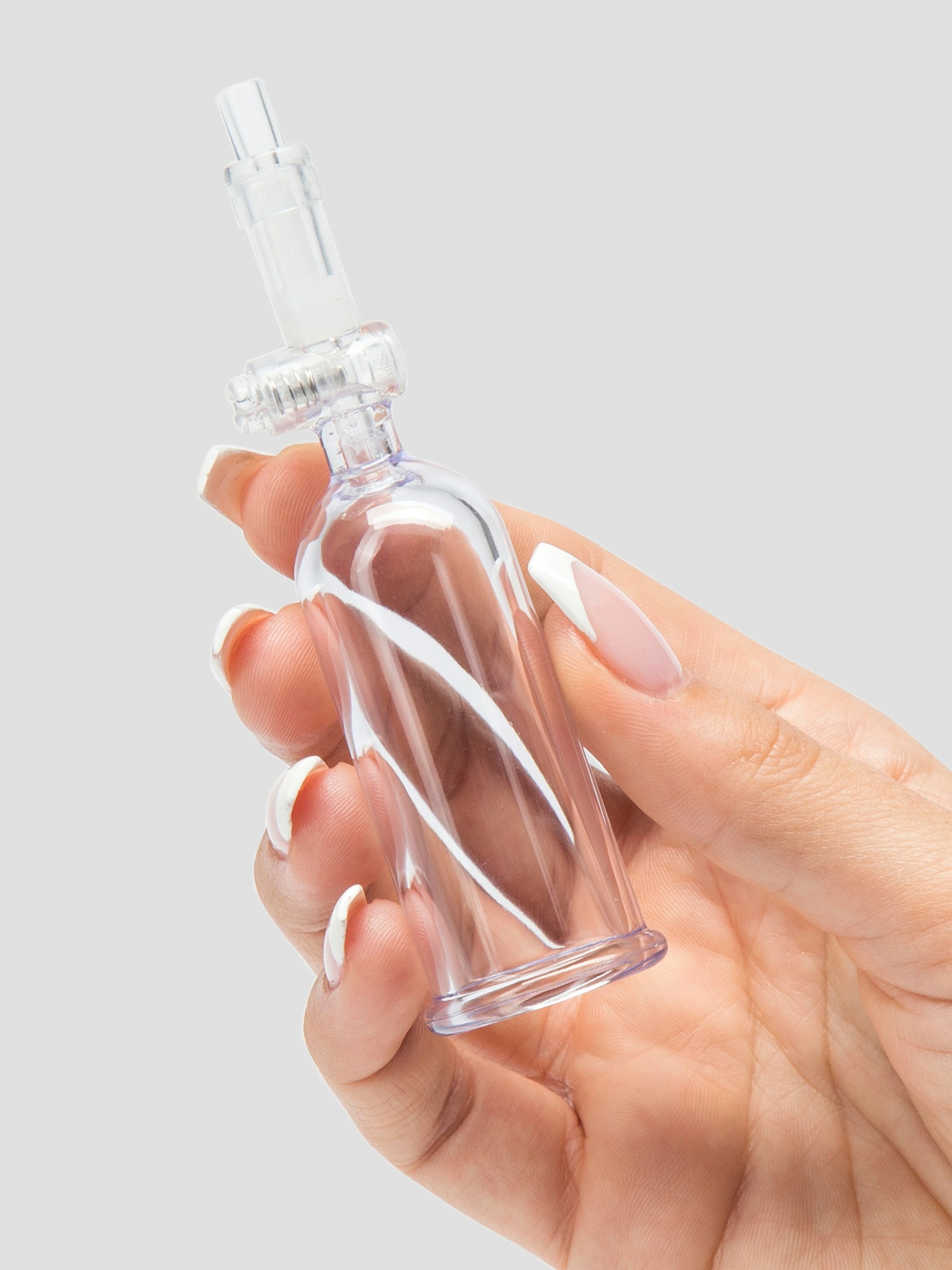 Crystal Clear Clitoris and Nipple Pump Set, Clear, hi-res
