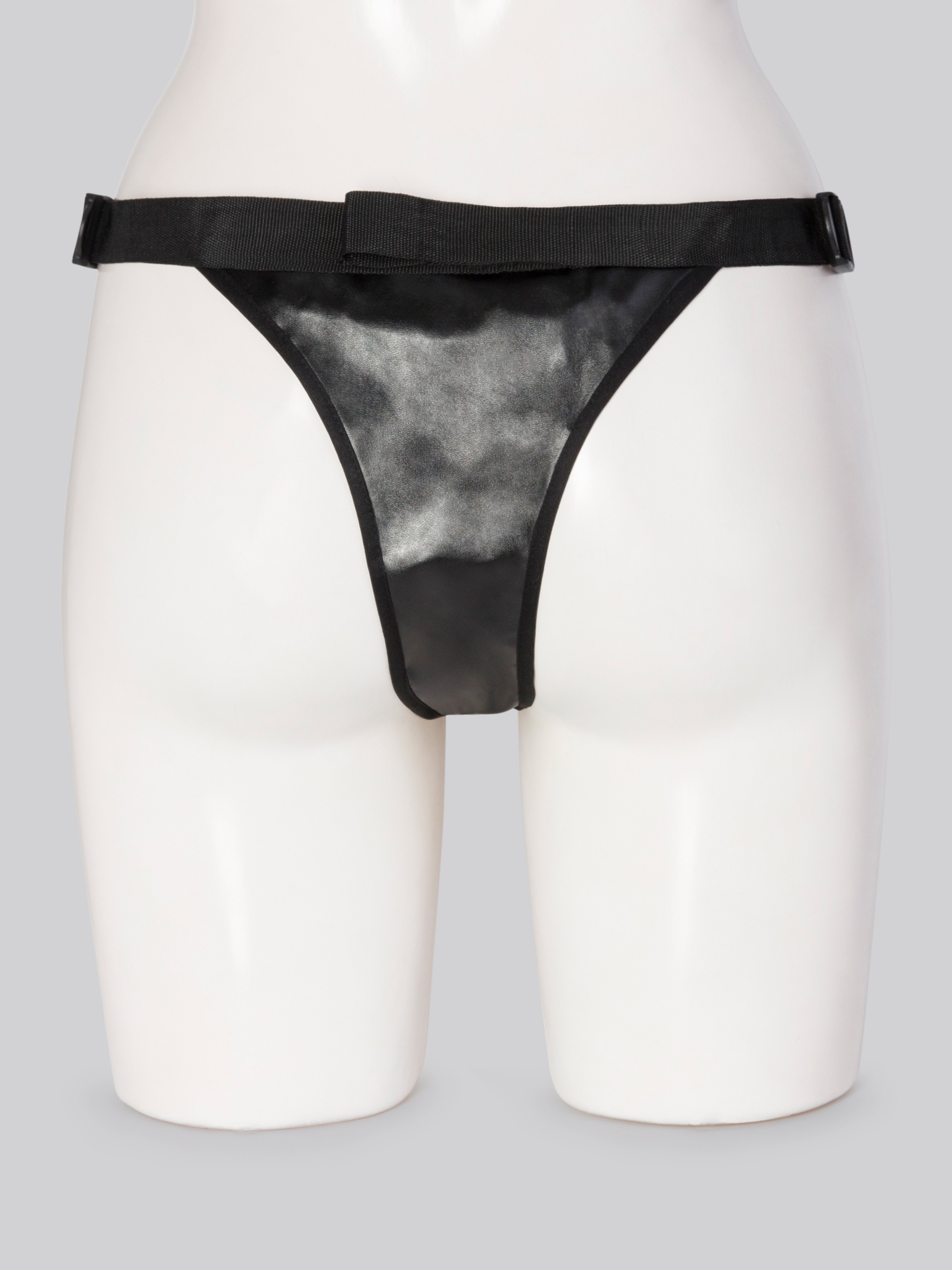 Doc Johnson Unisex Vac-U-Lock Ultra Harness with Plug, Black, hi-res