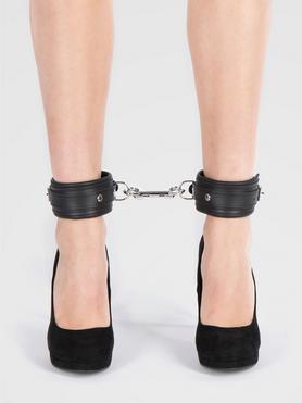 DOMINIX Deluxe Leather Ankle Cuffs