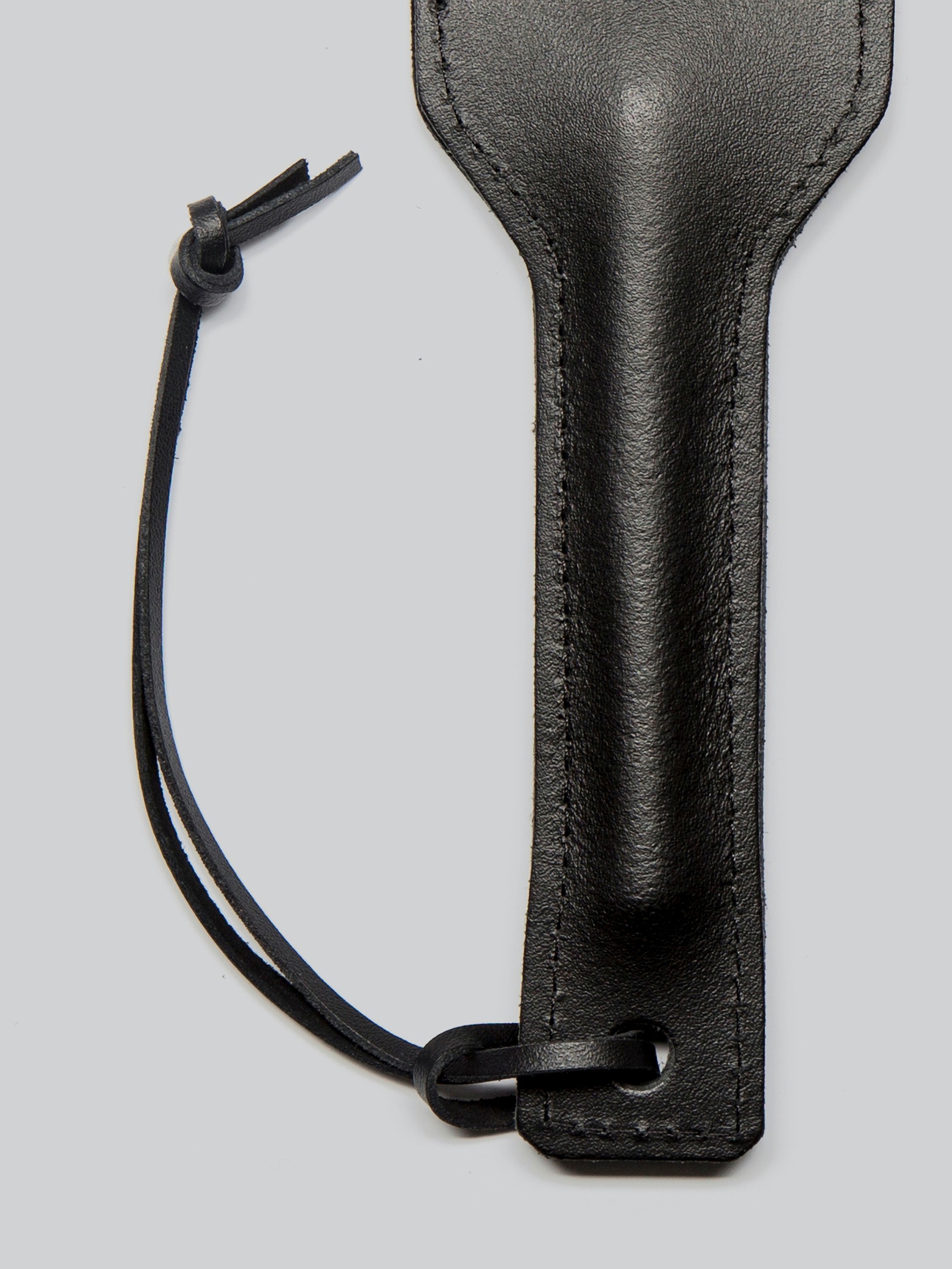 DOMINIX Deluxe Leather Heart Slapper Paddle, Black, hi-res