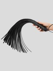 DOMINIX Deluxe Thick Leather Flogger 20 Inch, Black, hi-res
