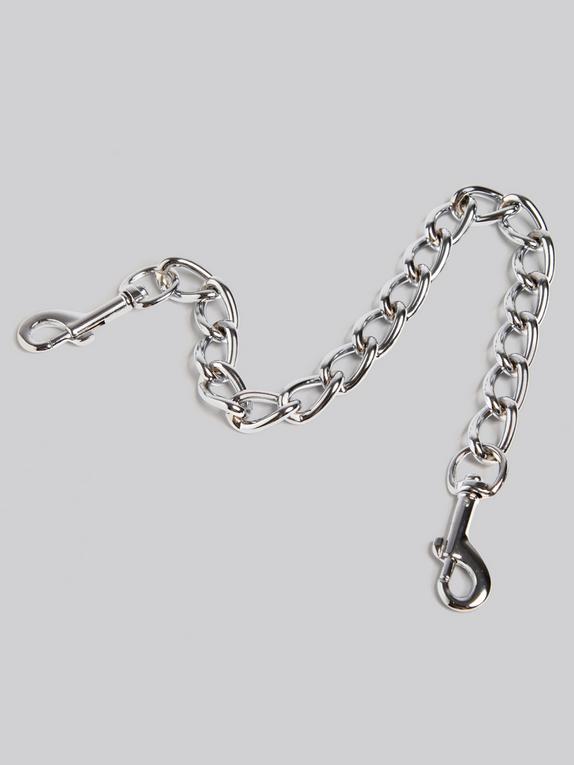 DOMINIX Deluxe Metal Connector Chain 15.5 Inch, Silver, hi-res