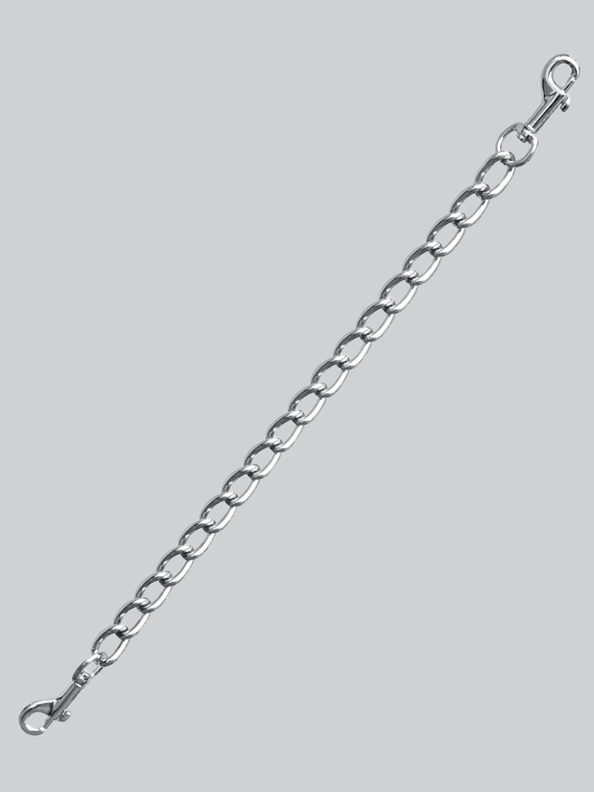 DOMINIX Deluxe Metal Connector Chain 15.5 Inch, Silver, hi-res