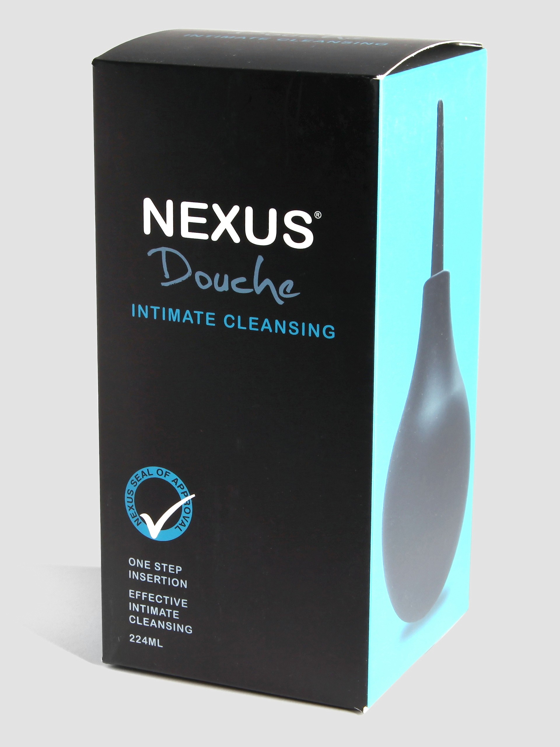 Nexus Anal Douche 225ml, Black, hi-res