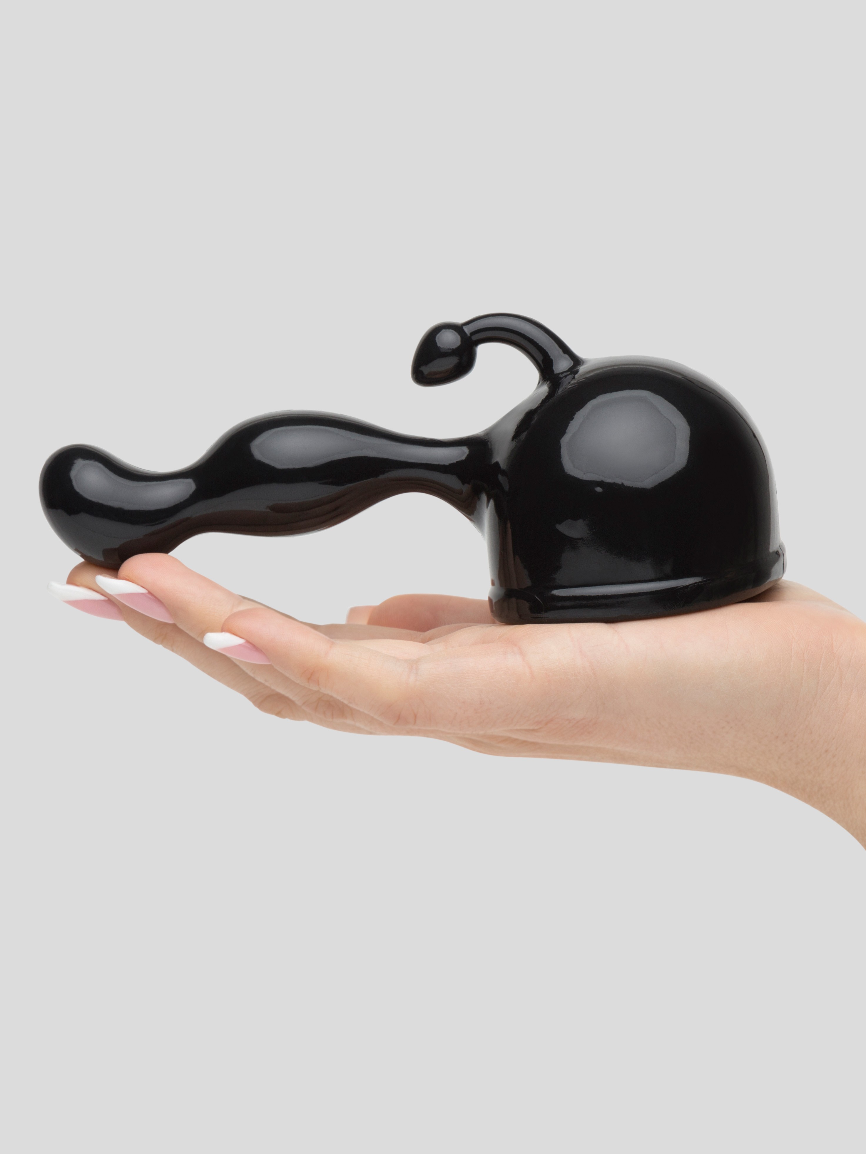 Wand Essentials P-Spot Magic Wand Attachment for Men, Black, hi-res